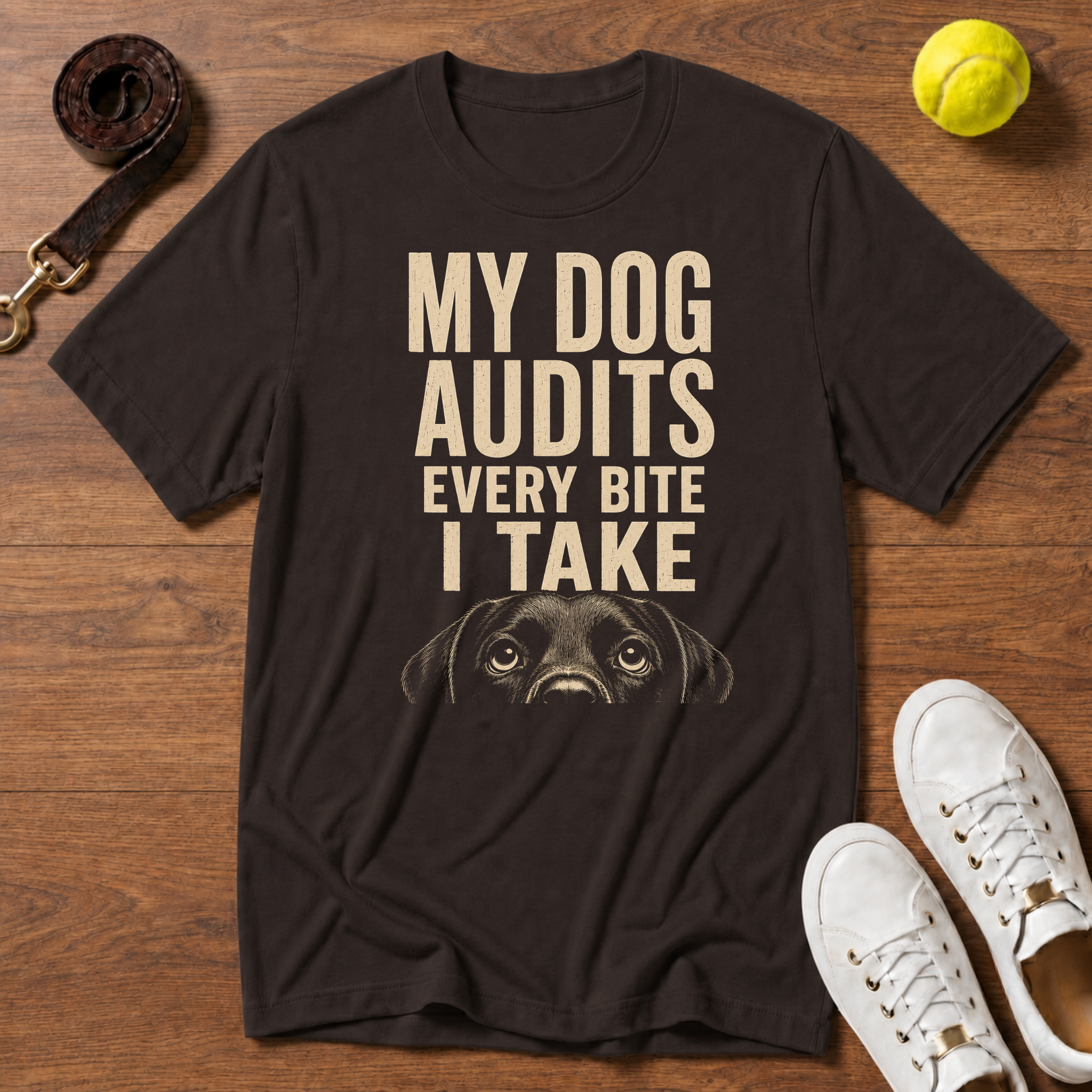 My Dog Audits T-Shirt – Gildan Softstyle