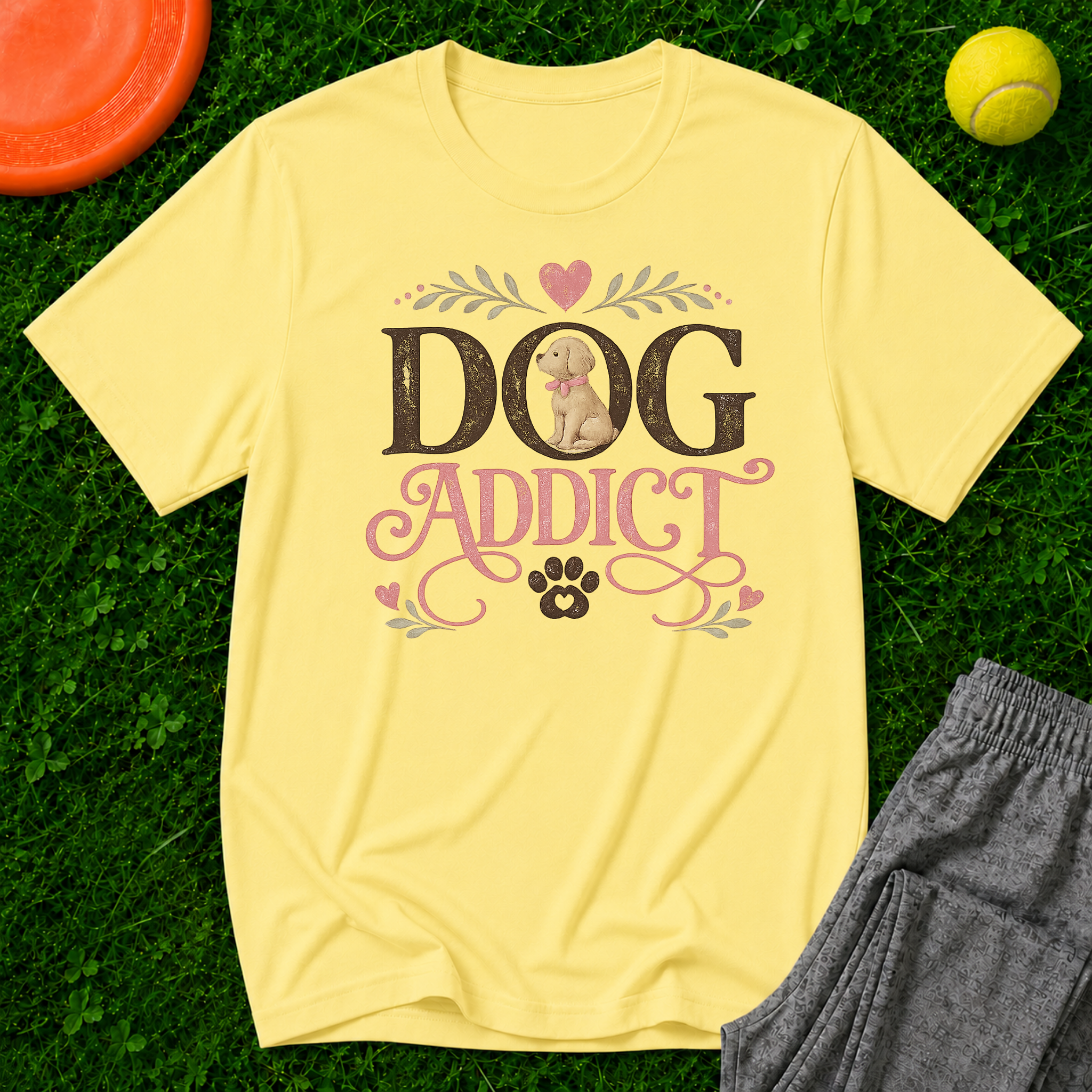 Dog Addict, Classic T-Shirt