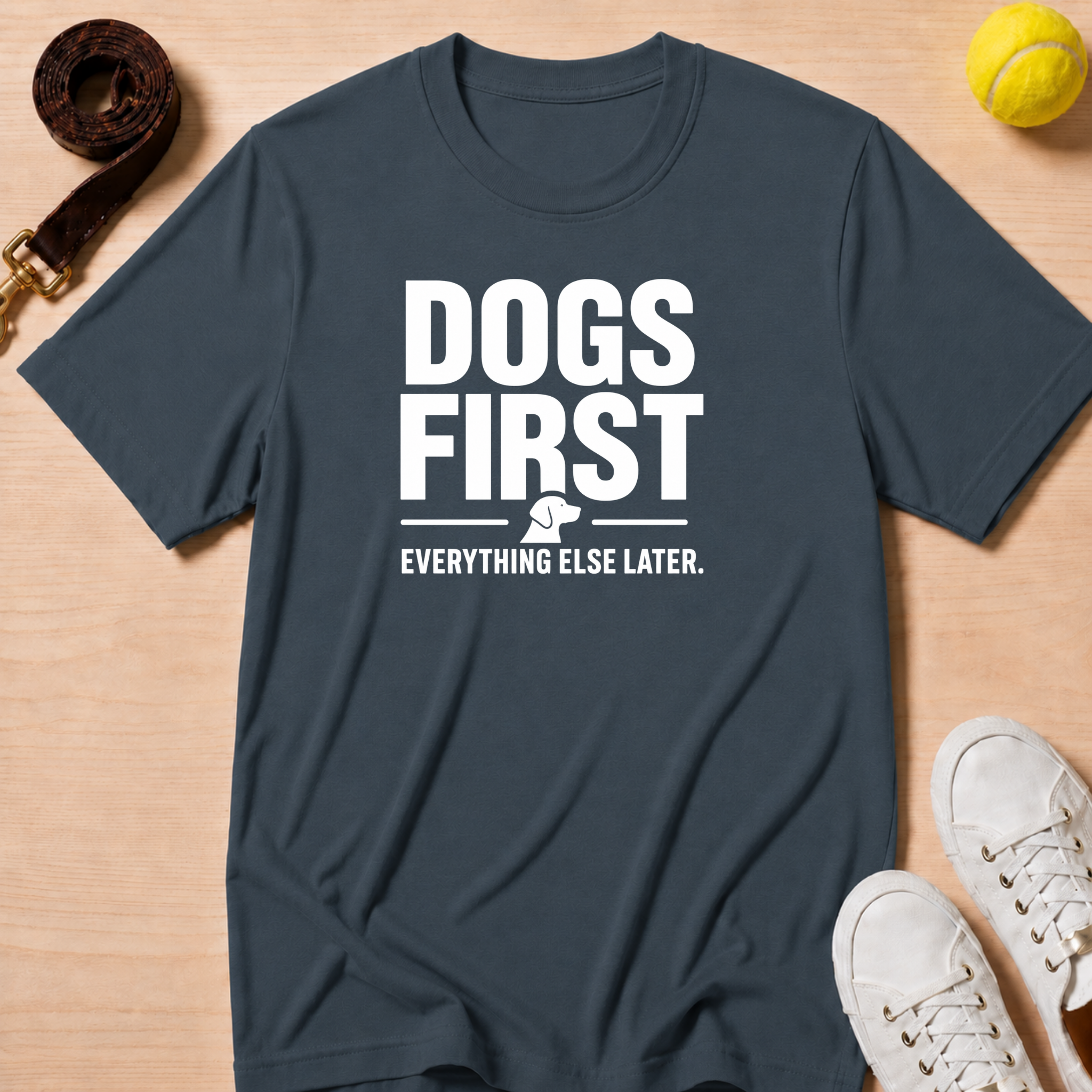 Dogs First, Everything Else Later T-Shirt