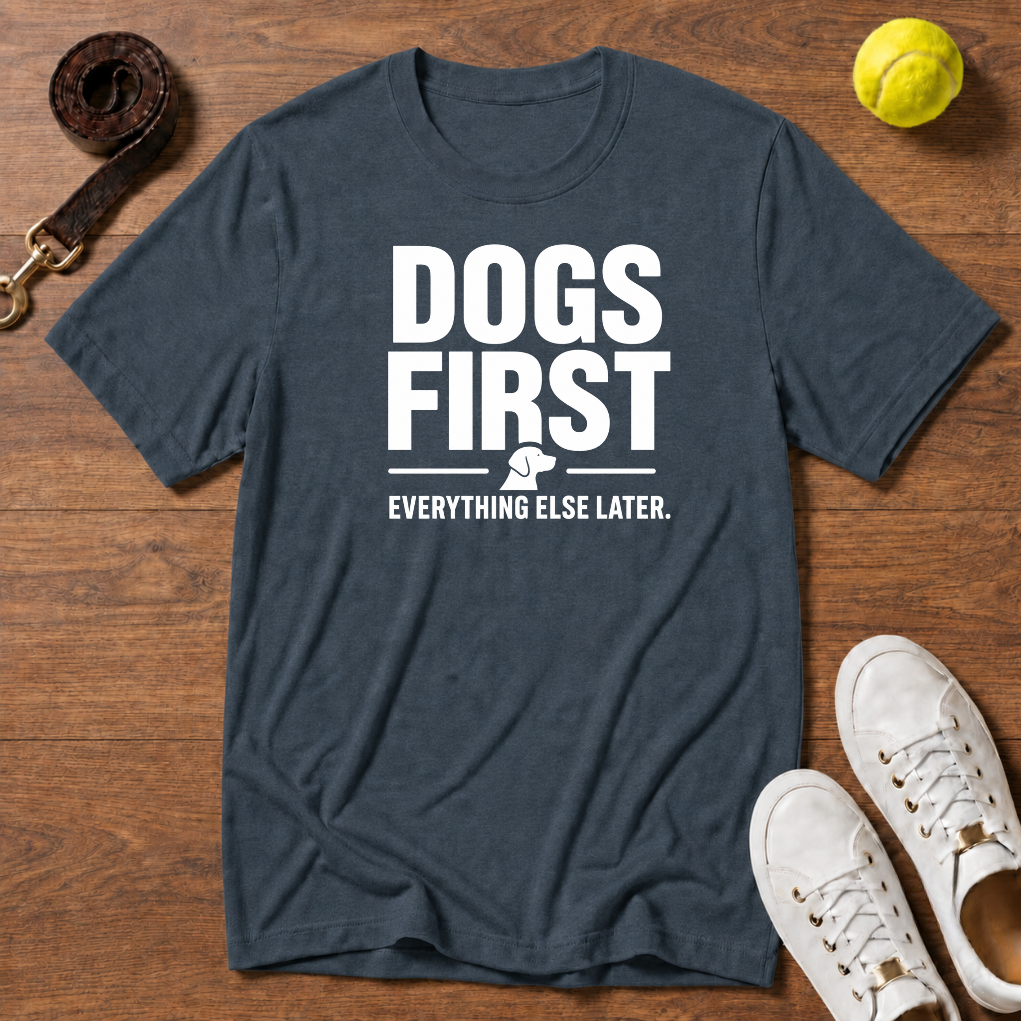 Dogs First T-Shirt – Gildan Softstyle
