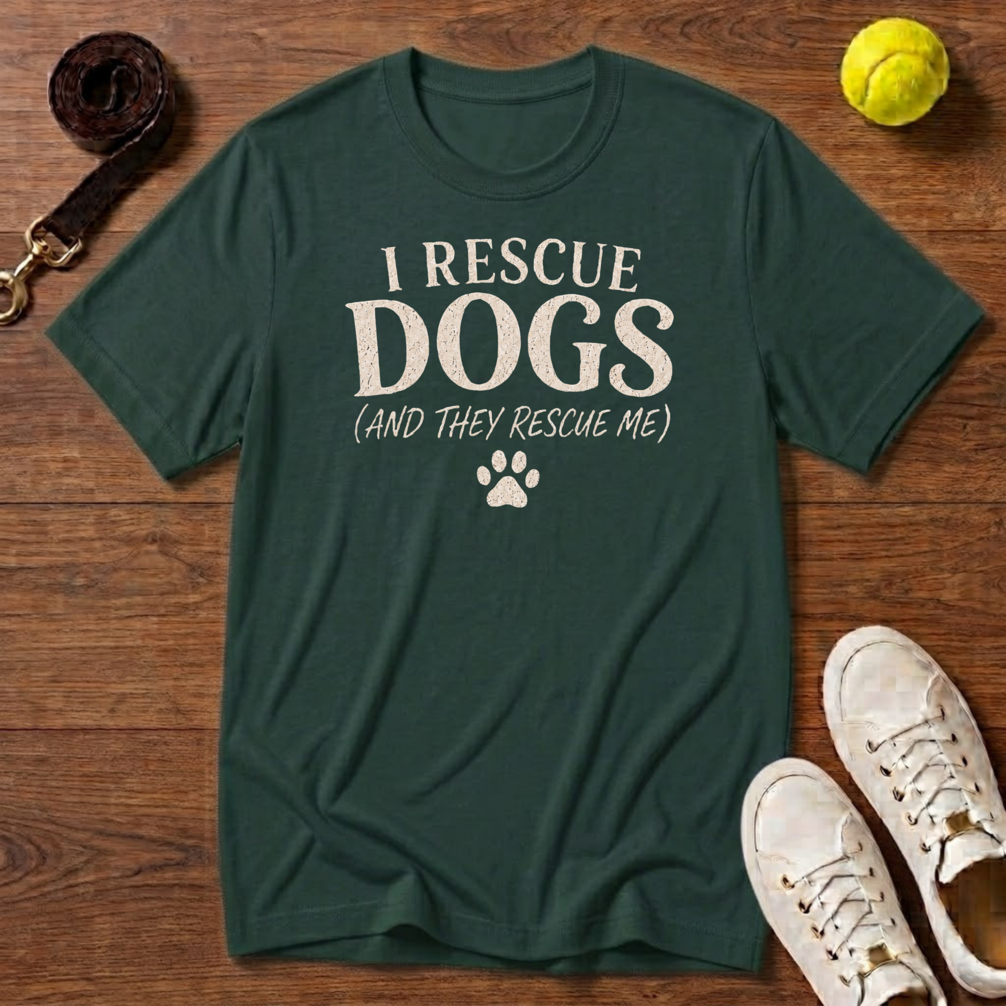 I Rescue Dogs T-Shirt – Gildan Softstyle