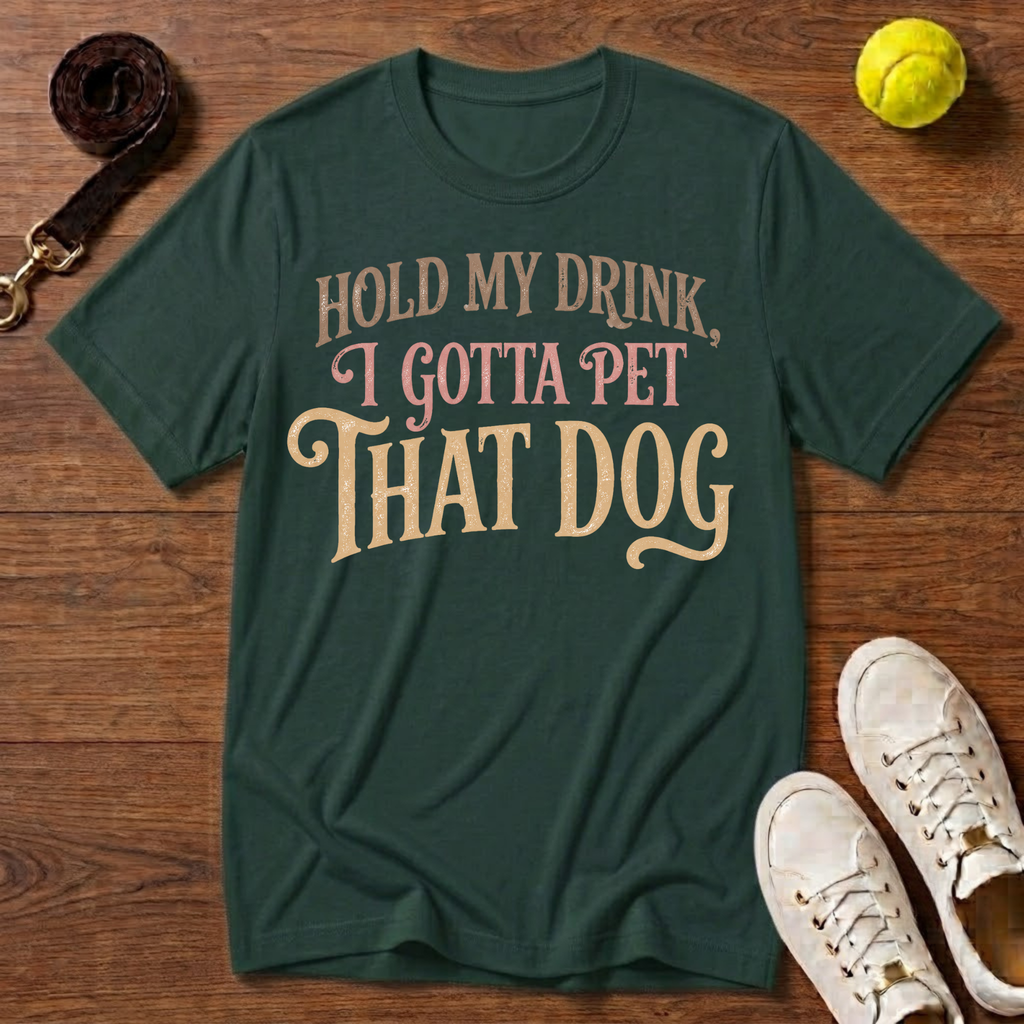 Hold My Drink T-Shirt – Gildan Softstyle