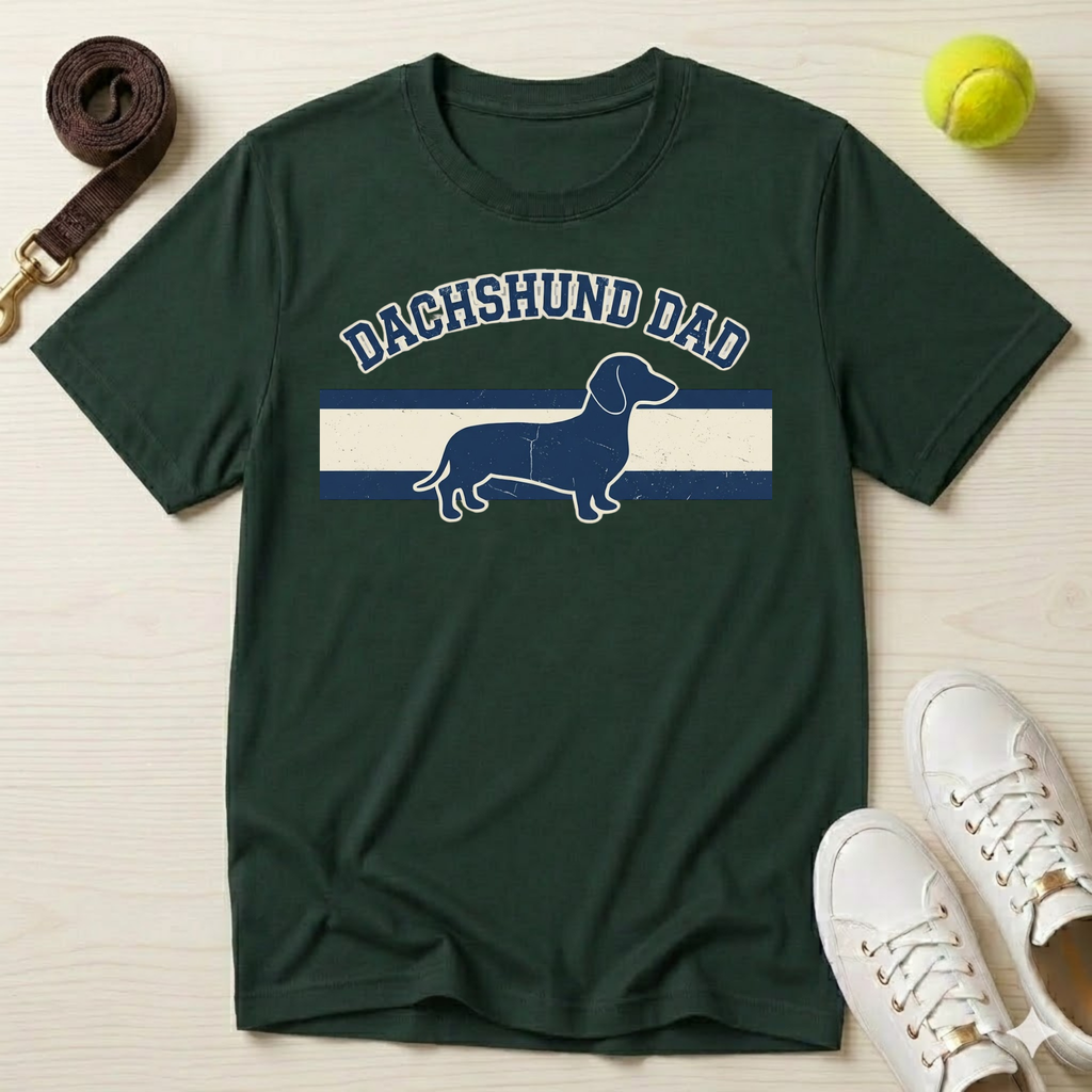 Dachshund Dad T-Shirt — Gildan Softstyle