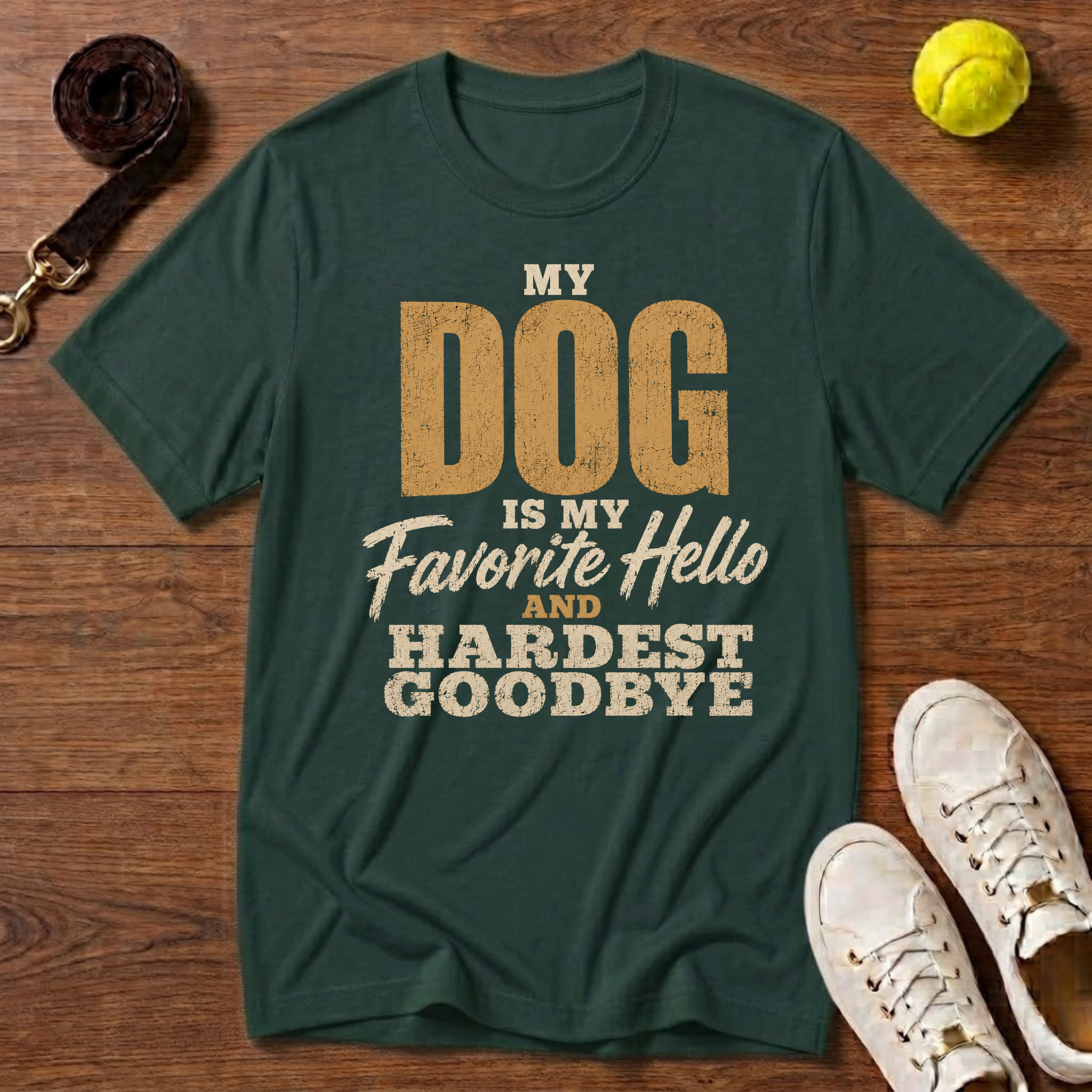 Hardest Goodbye T-Shirt – Gildan Softstyle