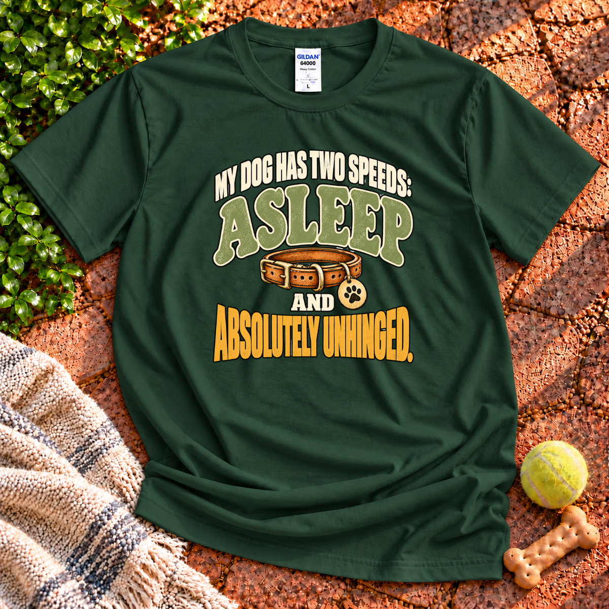 My Dog Has Two Speeds T-Shirt