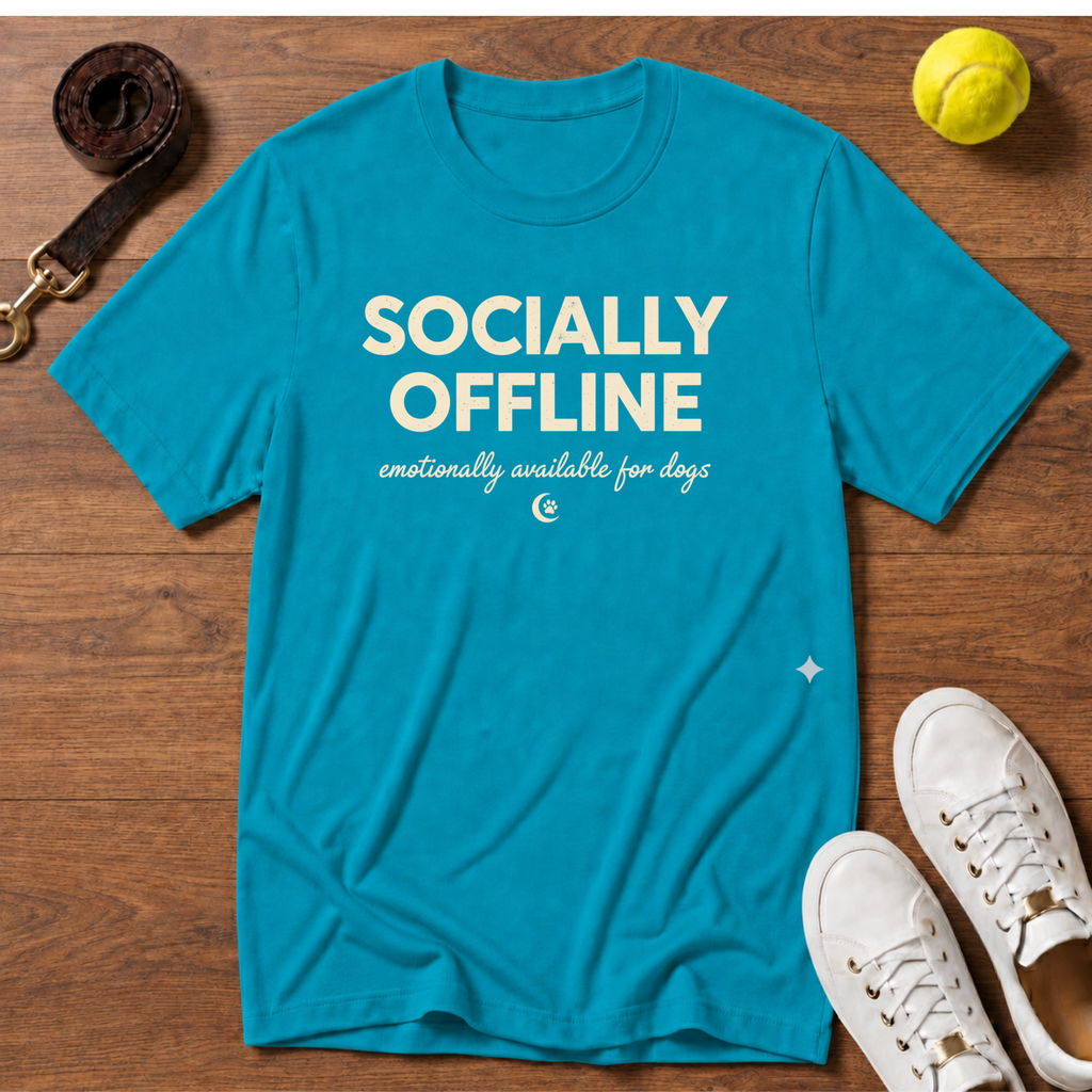 Socially Offline-Gildan Softstyle Tee