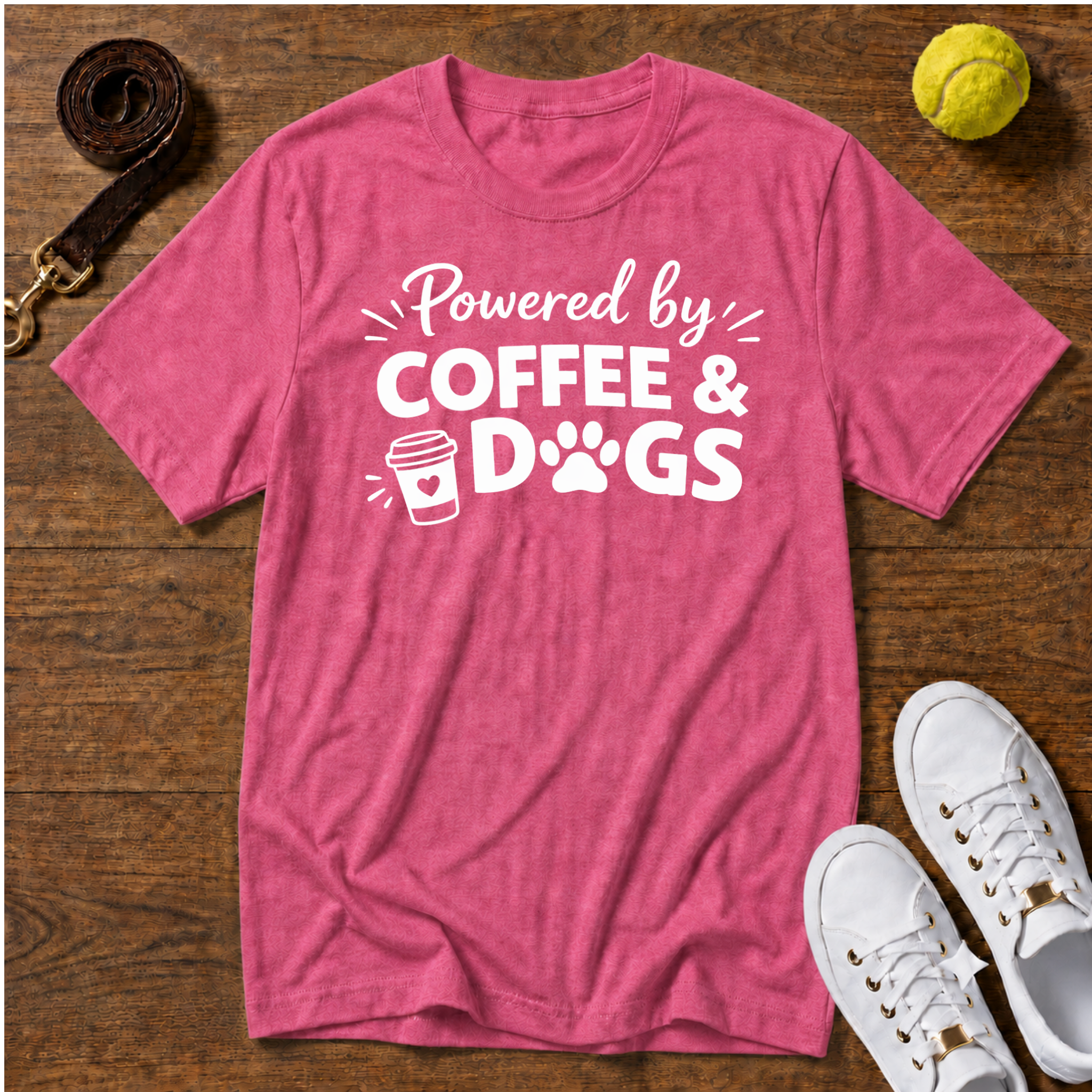 Coffee And Dogs- Gildan Softstyle Tee