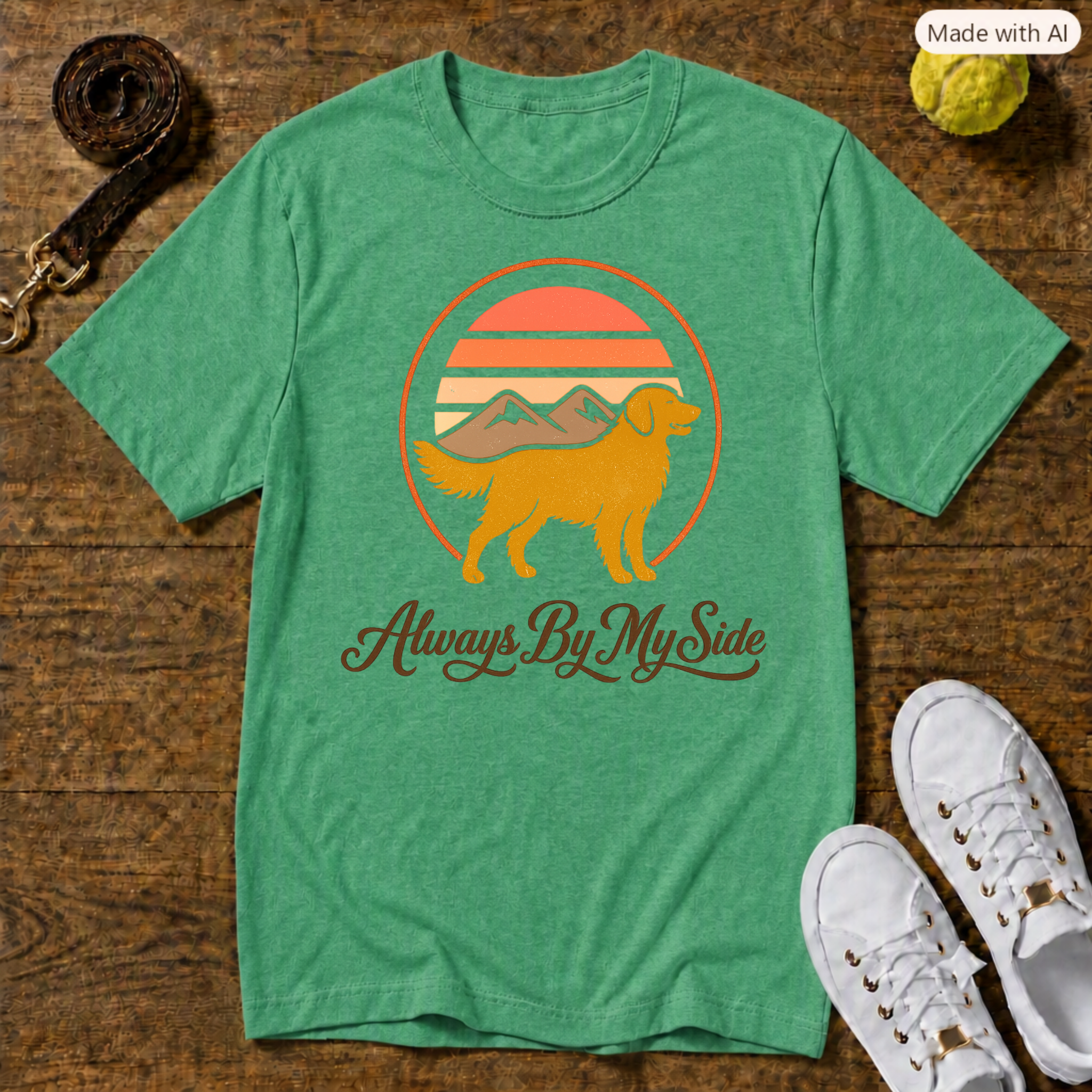 By My Side T-Shirt – Gildan Softstyle