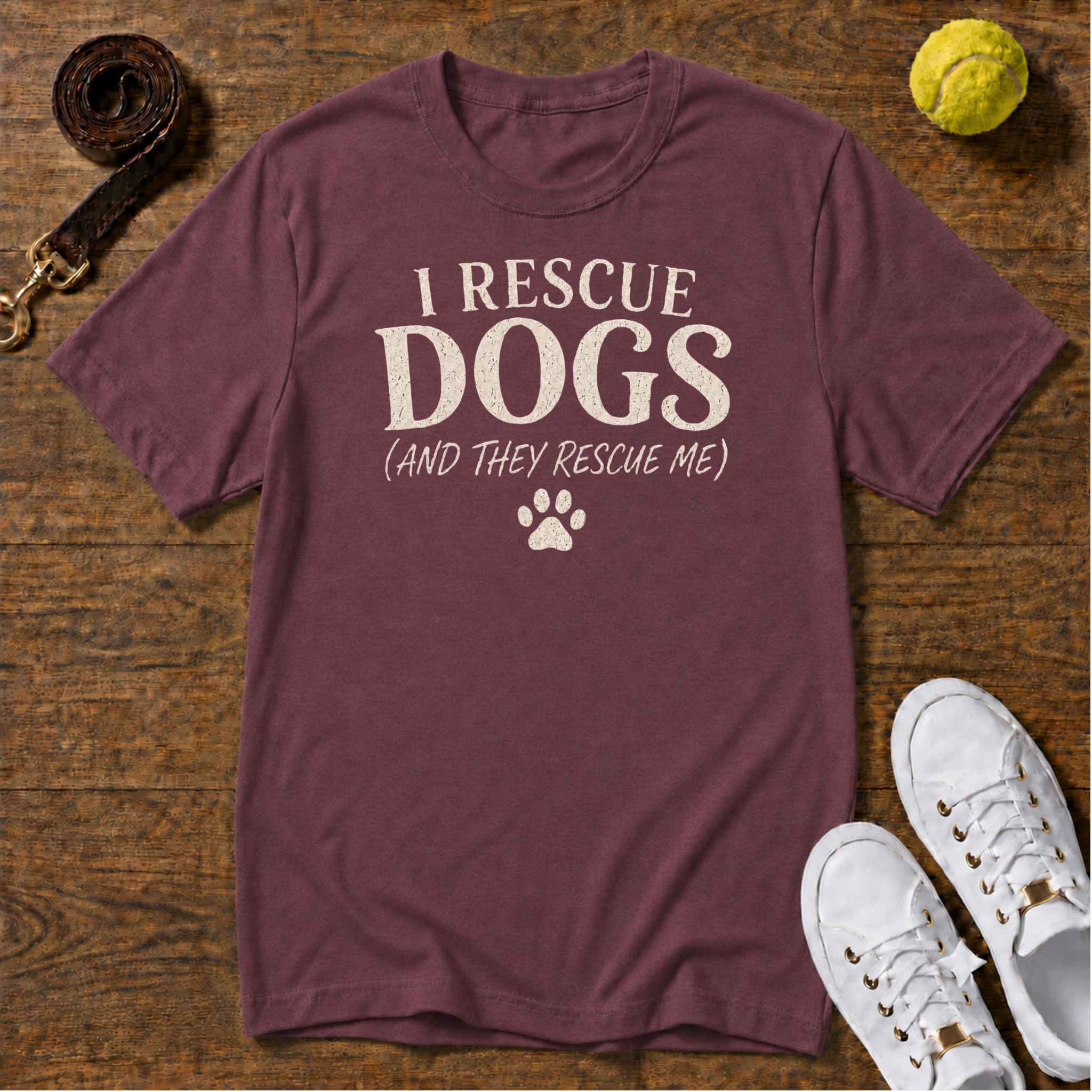 I Rescue Dogs T-Shirt – Gildan Softstyle