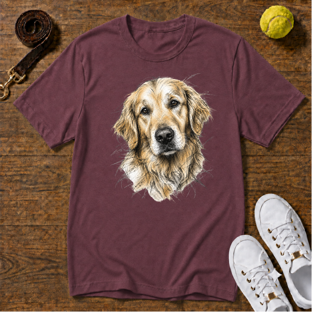 Golden Retriever T-Shirt – Gildan Softstyle