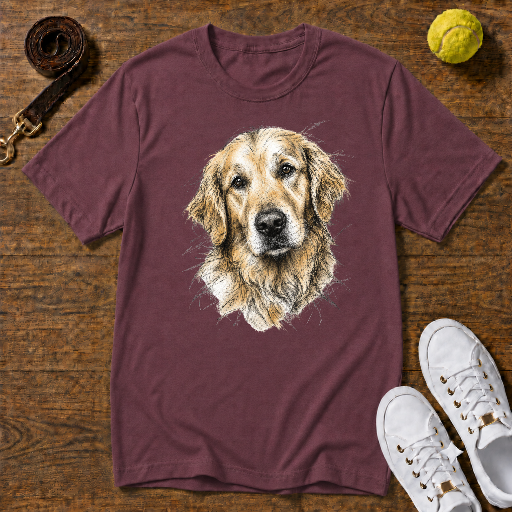 Golden Retriever T-Shirt – Gildan Softstyle