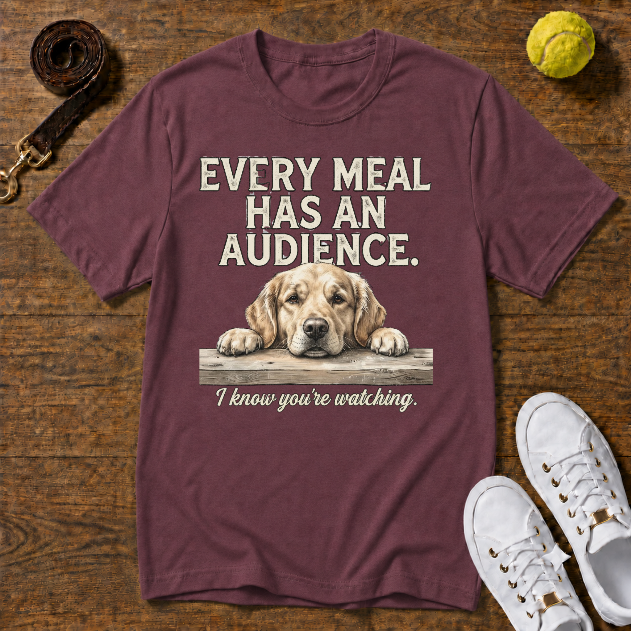 Audience Dog T-Shirt — Gildan Softstyle