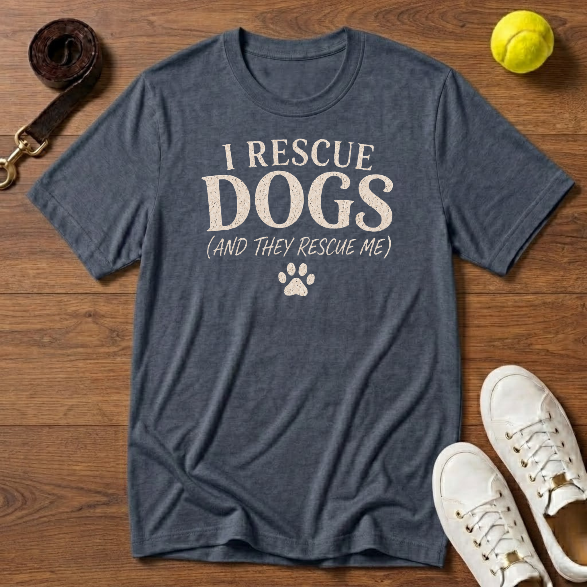 I Rescue Dogs T-Shirt – Gildan Softstyle