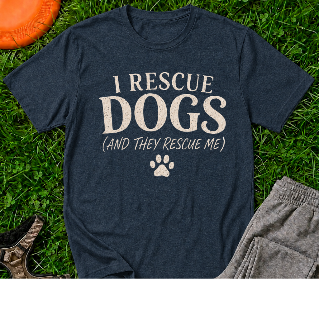 I Rescue Dogs (And They Rescue Me), T-Shirt
