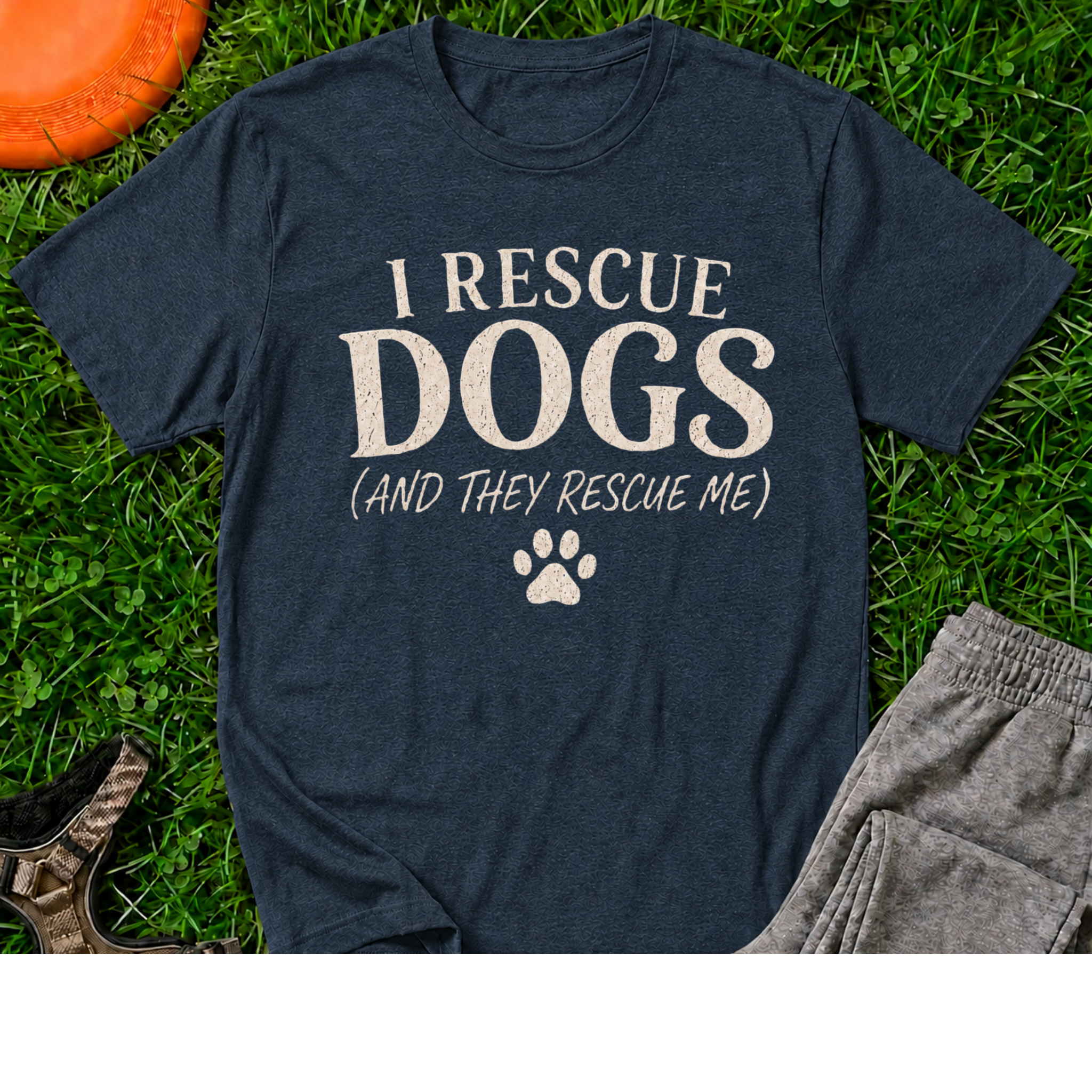 I Rescue Dogs (And They Rescue Me), T-Shirt