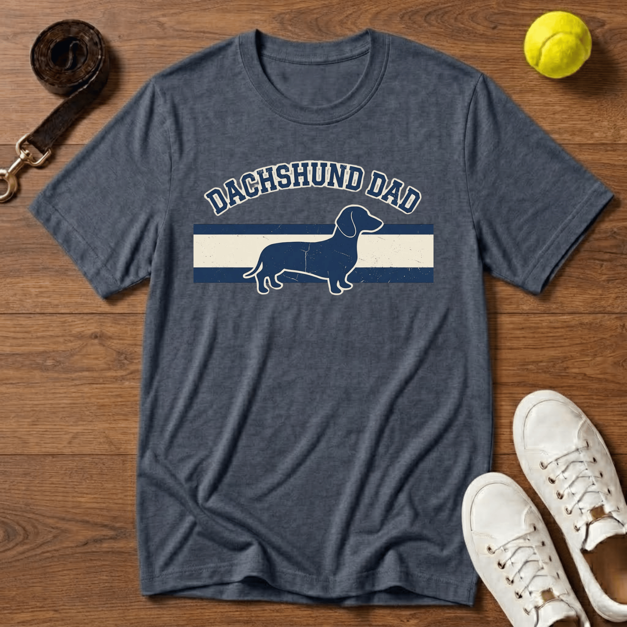 Dachshund Dad T-Shirt — Gildan Softstyle