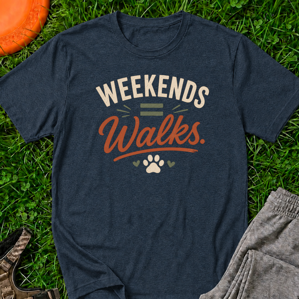 Weekends = Walks T-Shirt