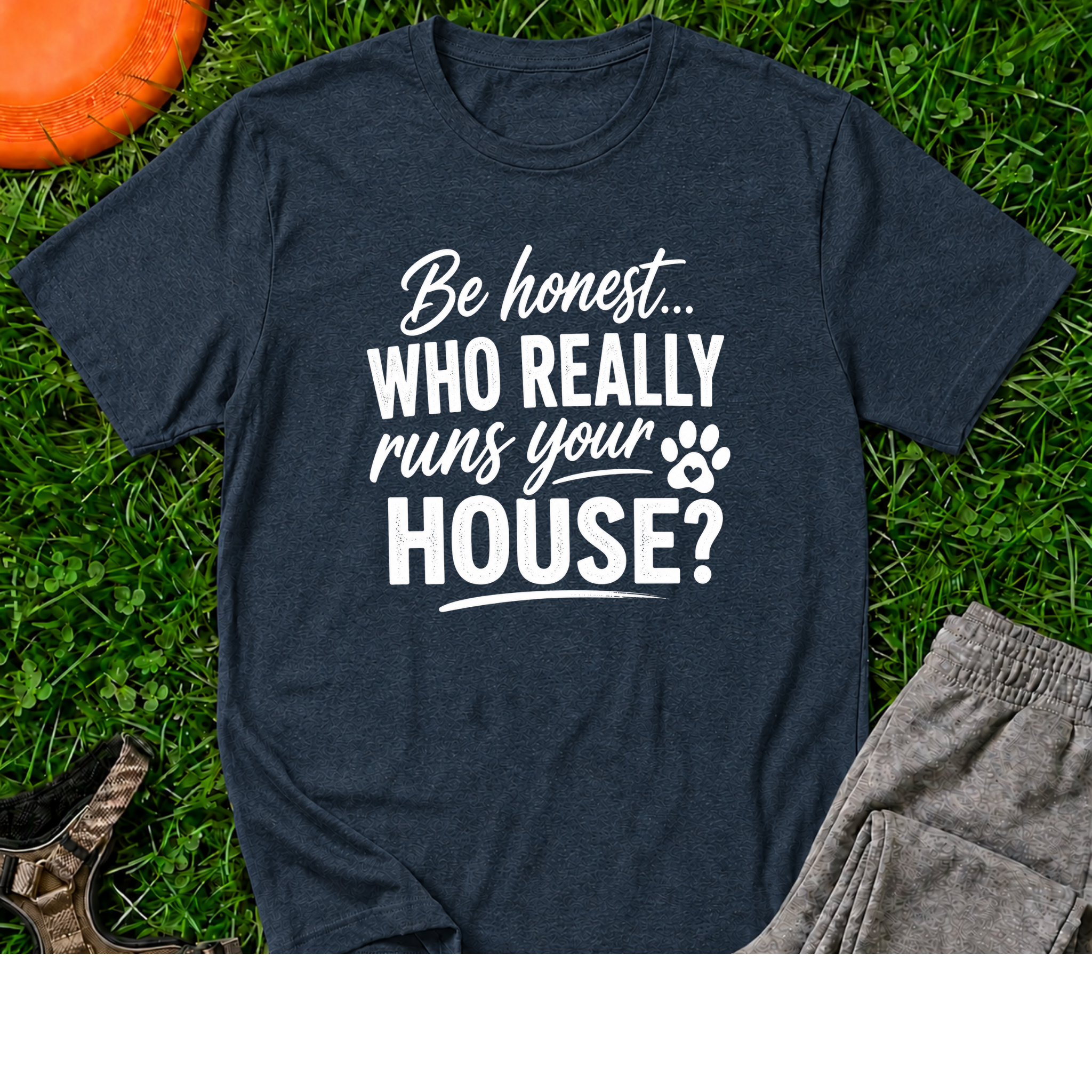 Be honest... Who Really Runs Your House? T-Shirt