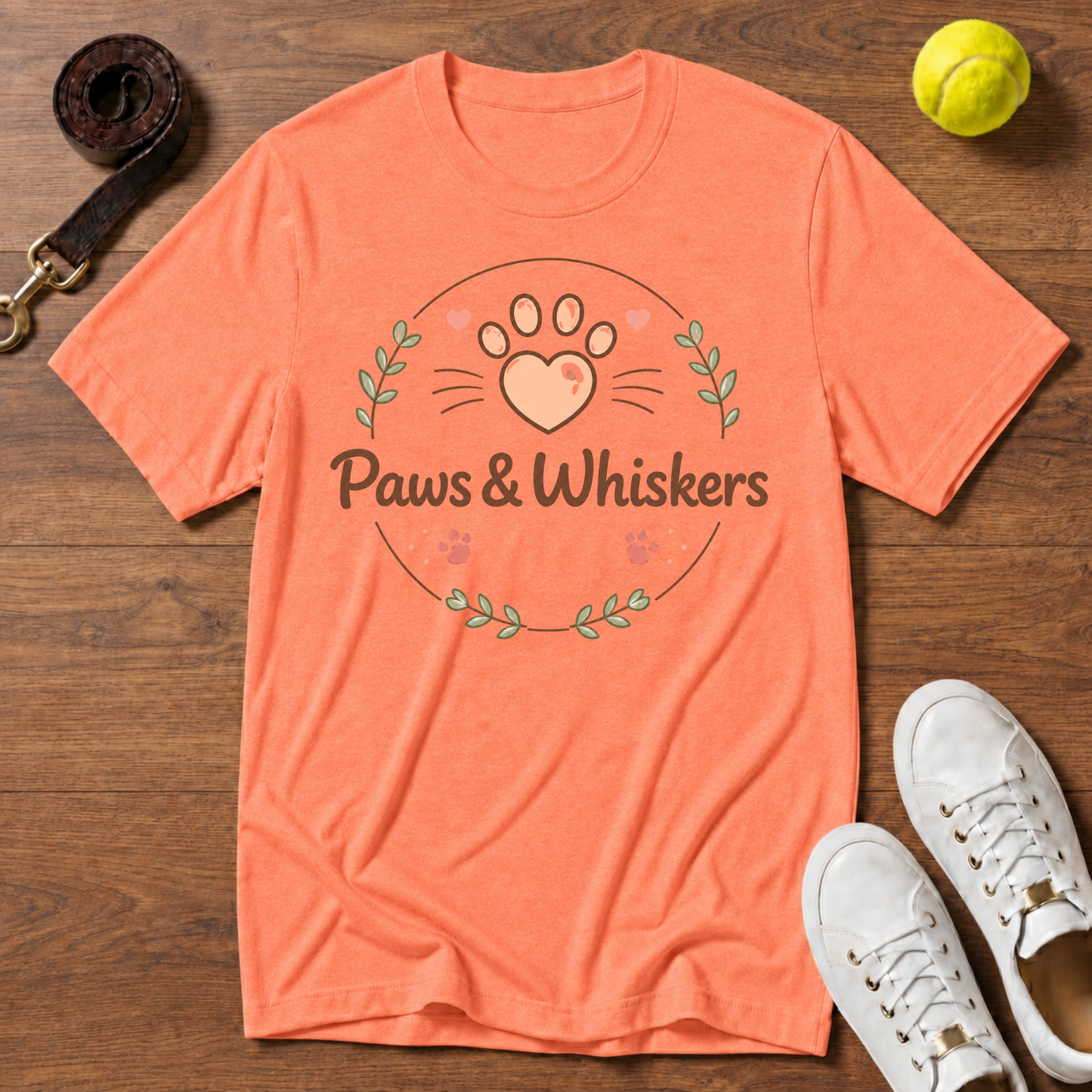 Paws & Whiskers T-Shirt – Gildan Softstyle
