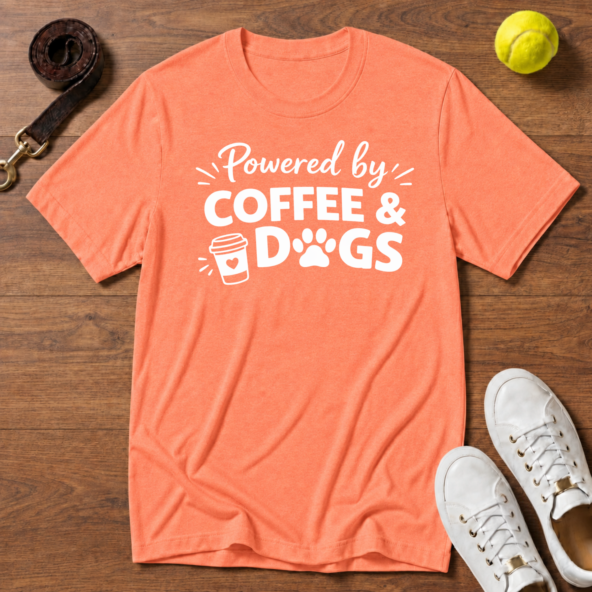 Coffee And Dogs- Gildan Softstyle Tee