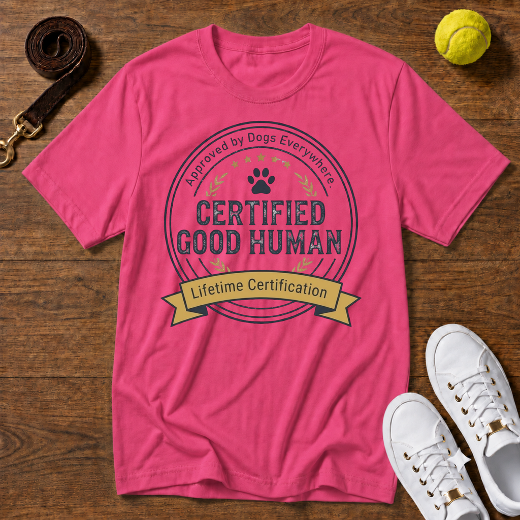 Certified Good Human T-Shirt-Gildan Softsyle