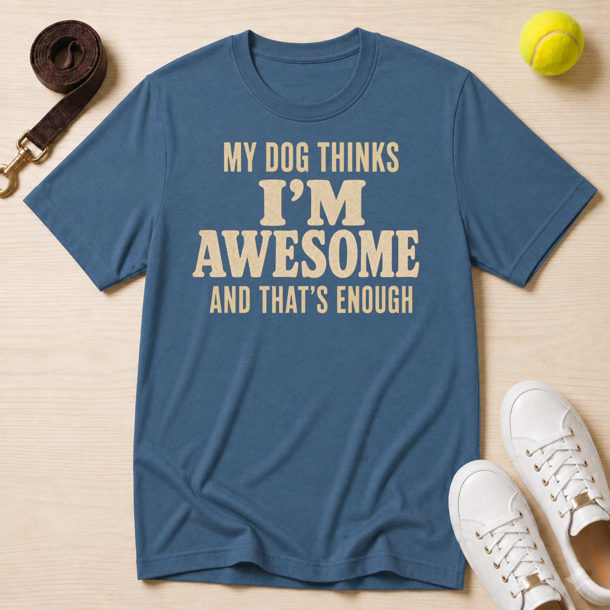 My Dog Thinks I’m Awesome And That's Enough, T-Shirt