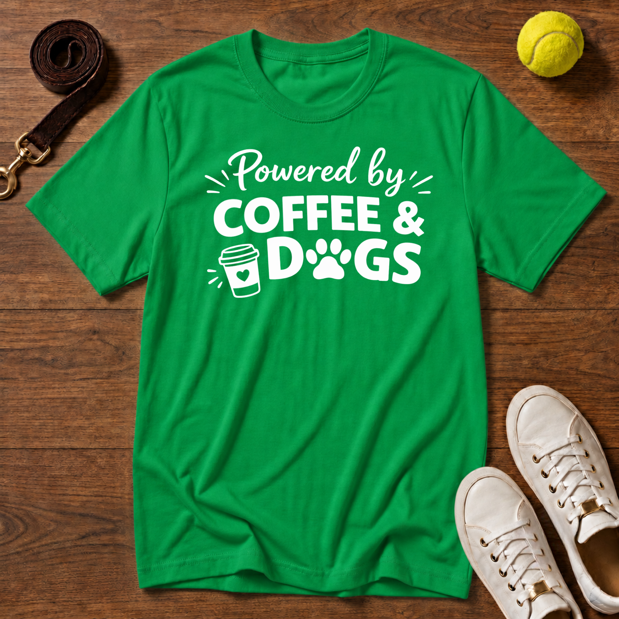 Coffee And Dogs- Gildan Softstyle Tee
