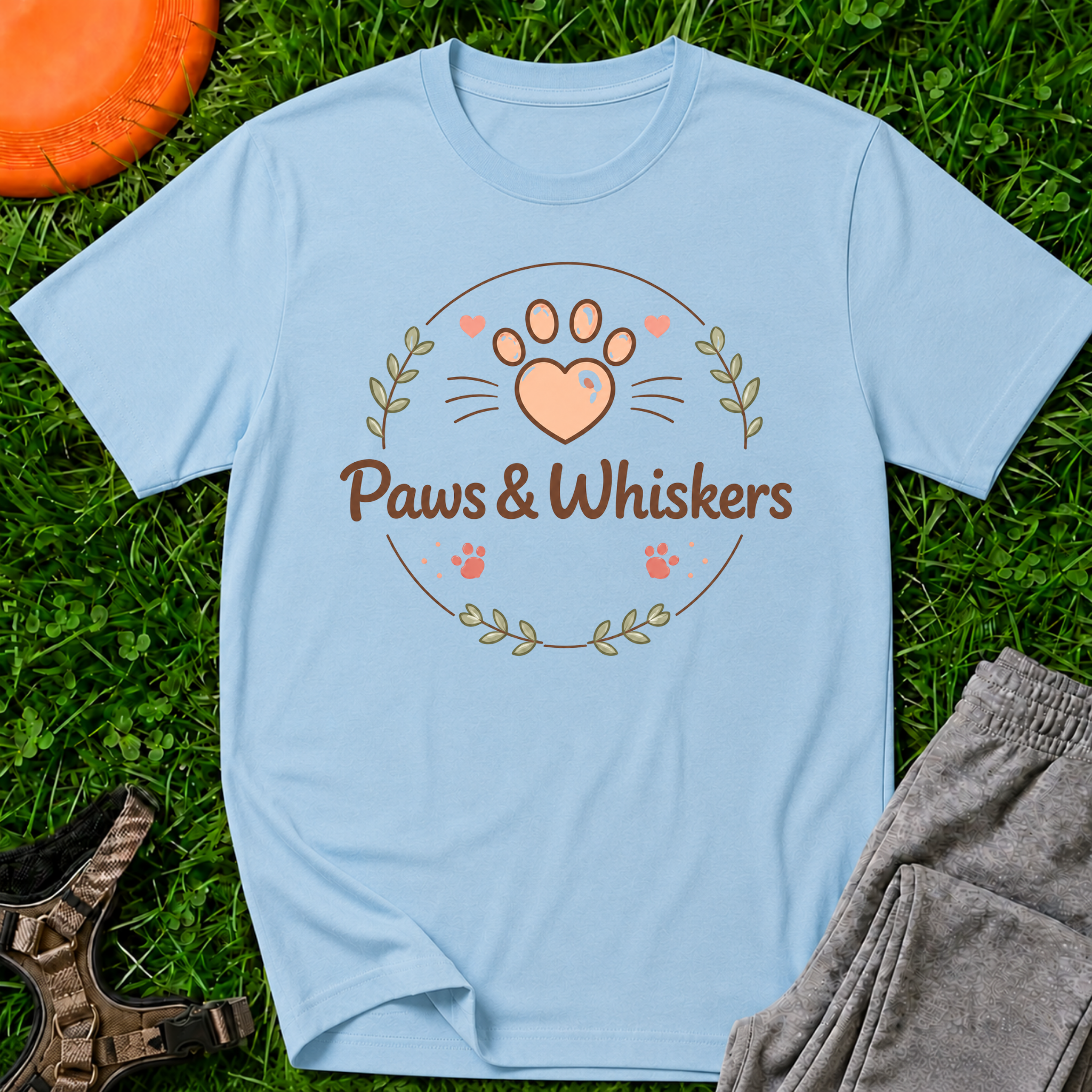 Paws & Whiskers Pet Graphic T-Shirt