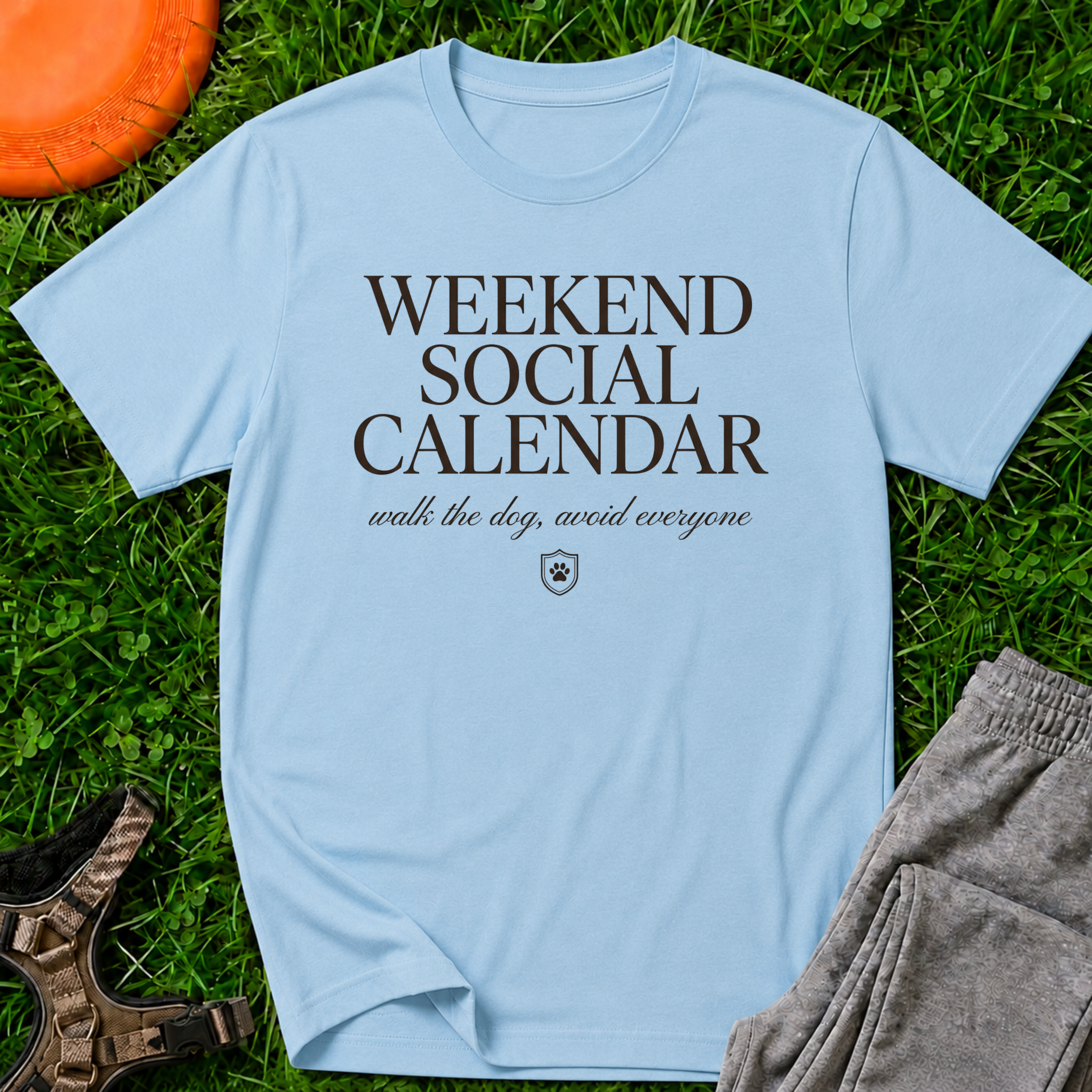 Weekend Social Calendar T-Shirt