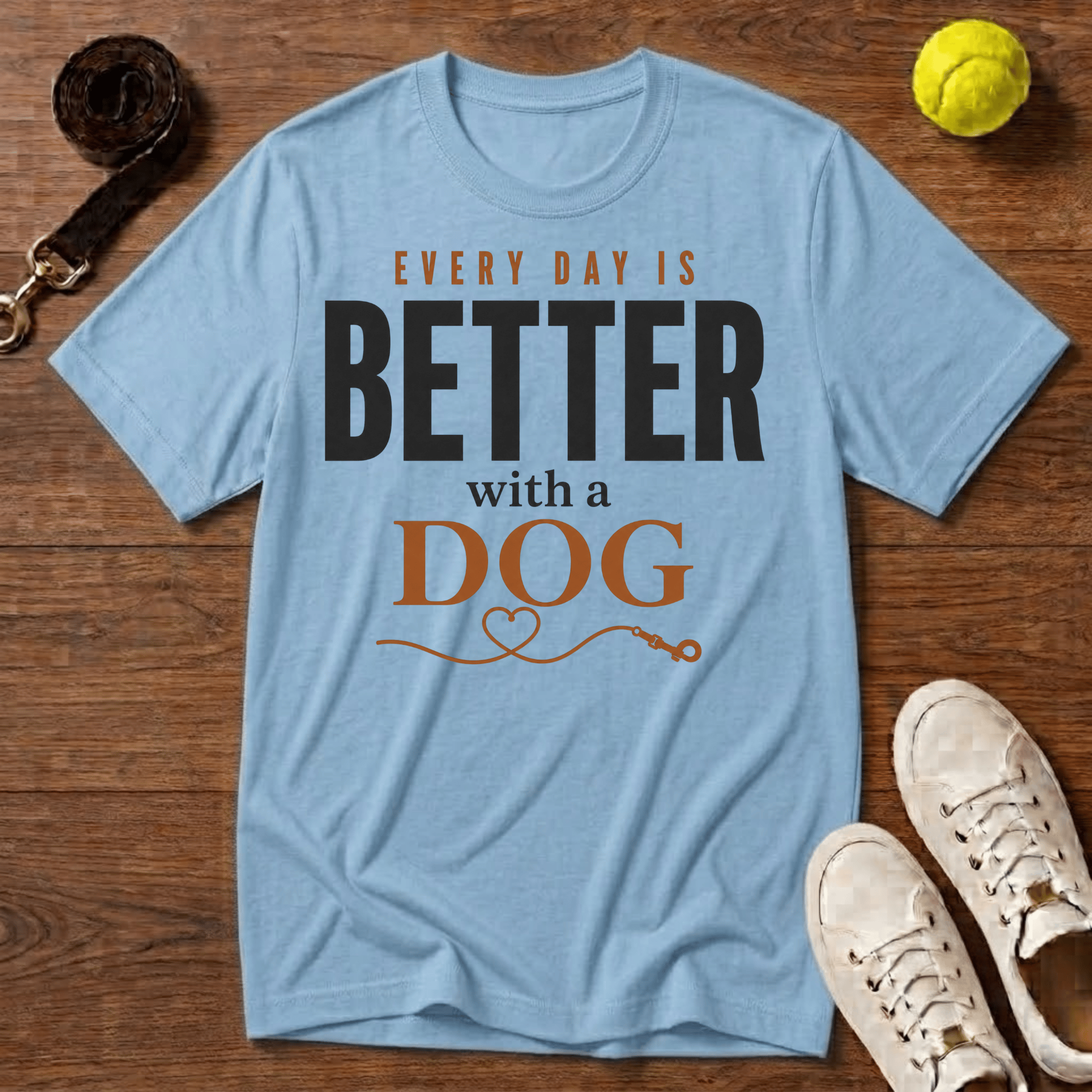 Better With A Dog T-Shirt – Gildan Softstyle