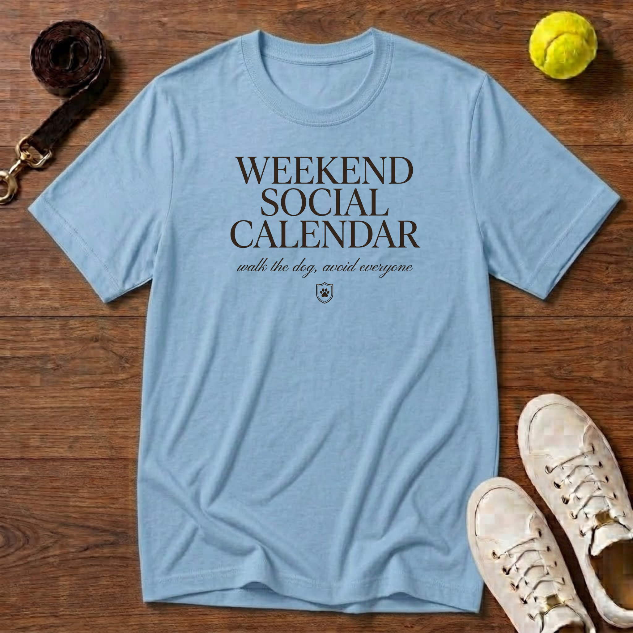 Weekend Social Calendar Gildan Softstyle Tee