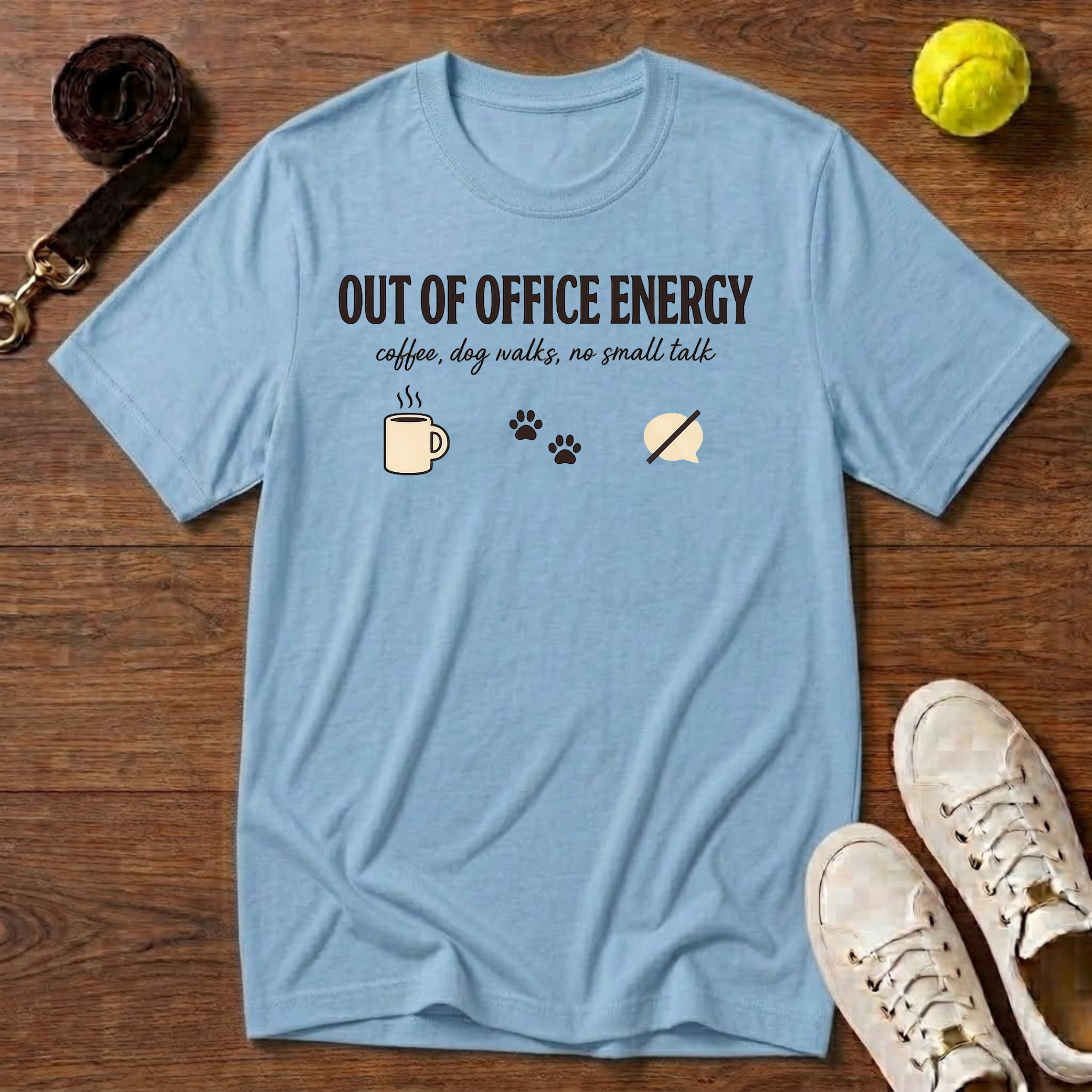 Out Of Office Energy T-Shirt – Gildan Softstyle