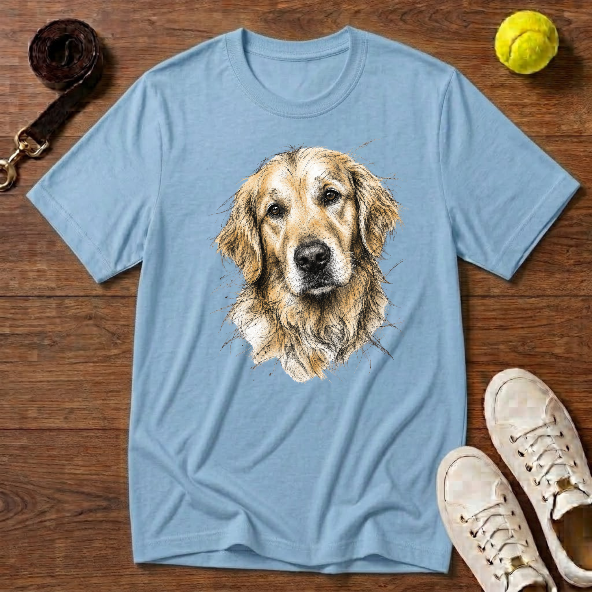 Golden Retriever T-Shirt – Gildan Softstyle