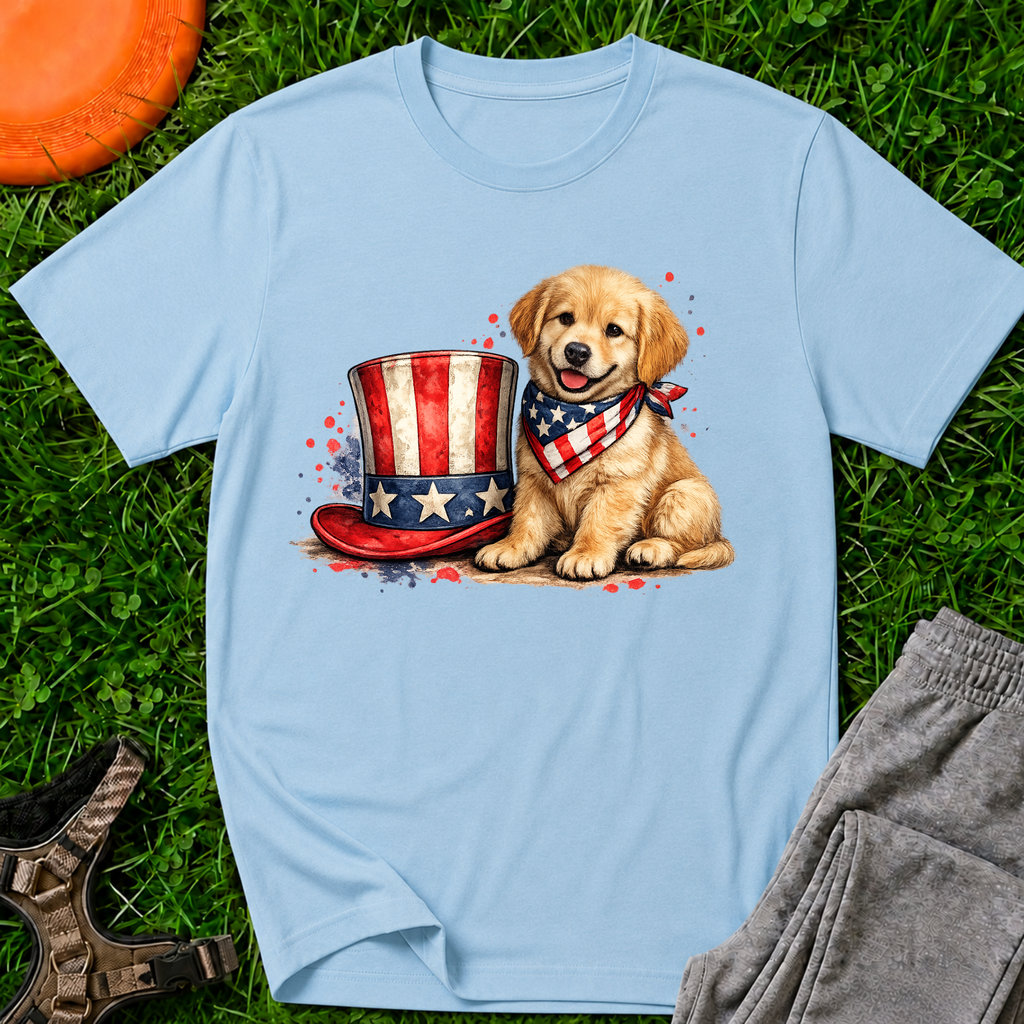 Patriotic Puppy T-Shirt