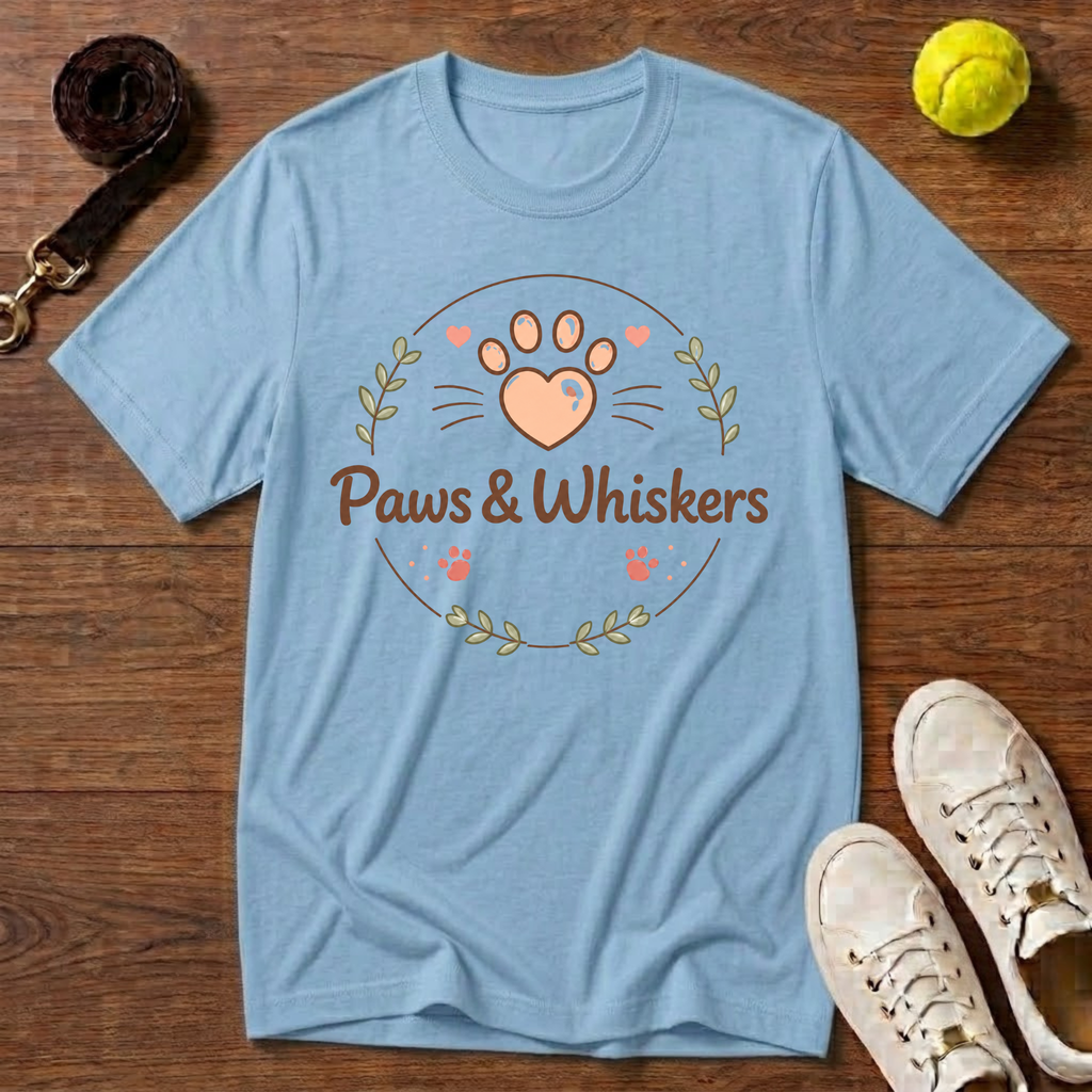 Paws & Whiskers T-Shirt – Gildan Softstyle