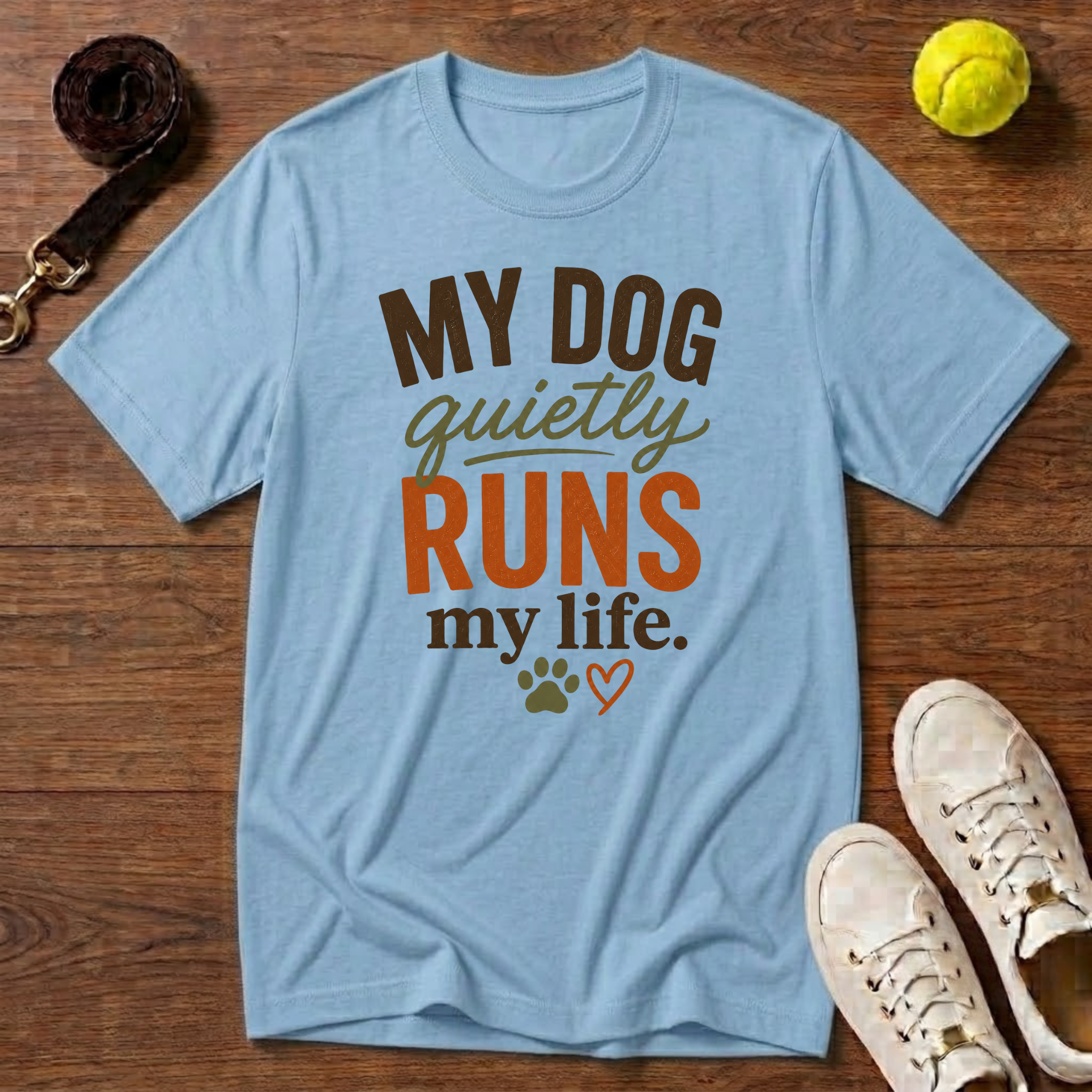 Runs My Life T-Shirt – Gildan Softstyle