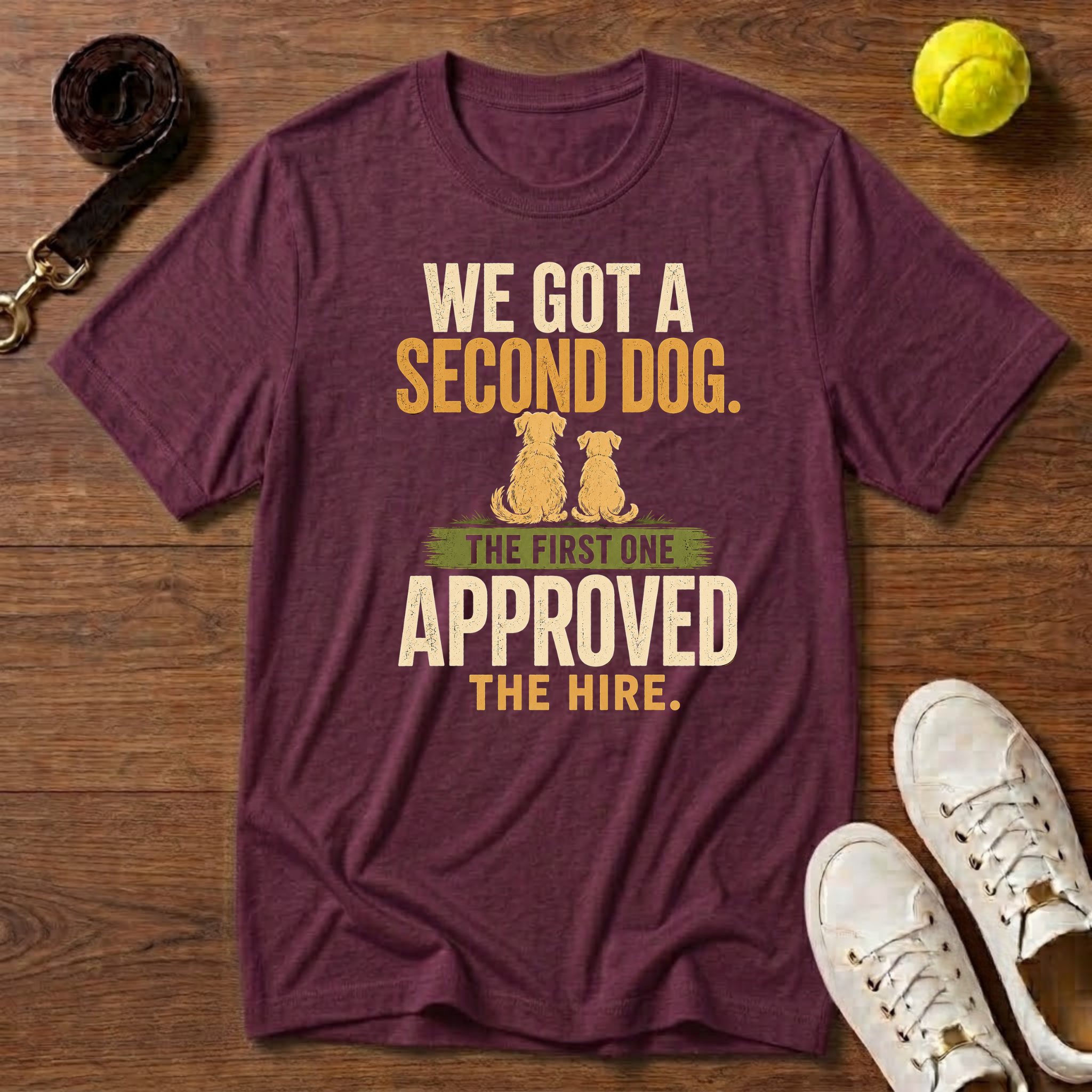 We Got A Second Dog T-Shirt – Gildan Softstyle