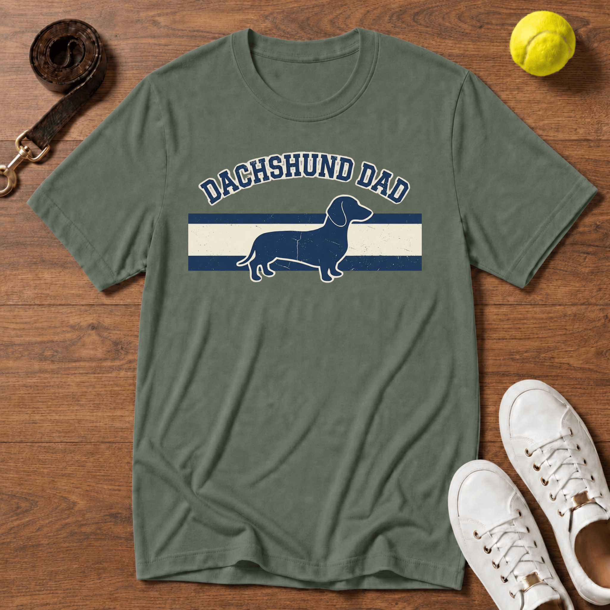 Dachshund Dad T-Shirt — Gildan Softstyle