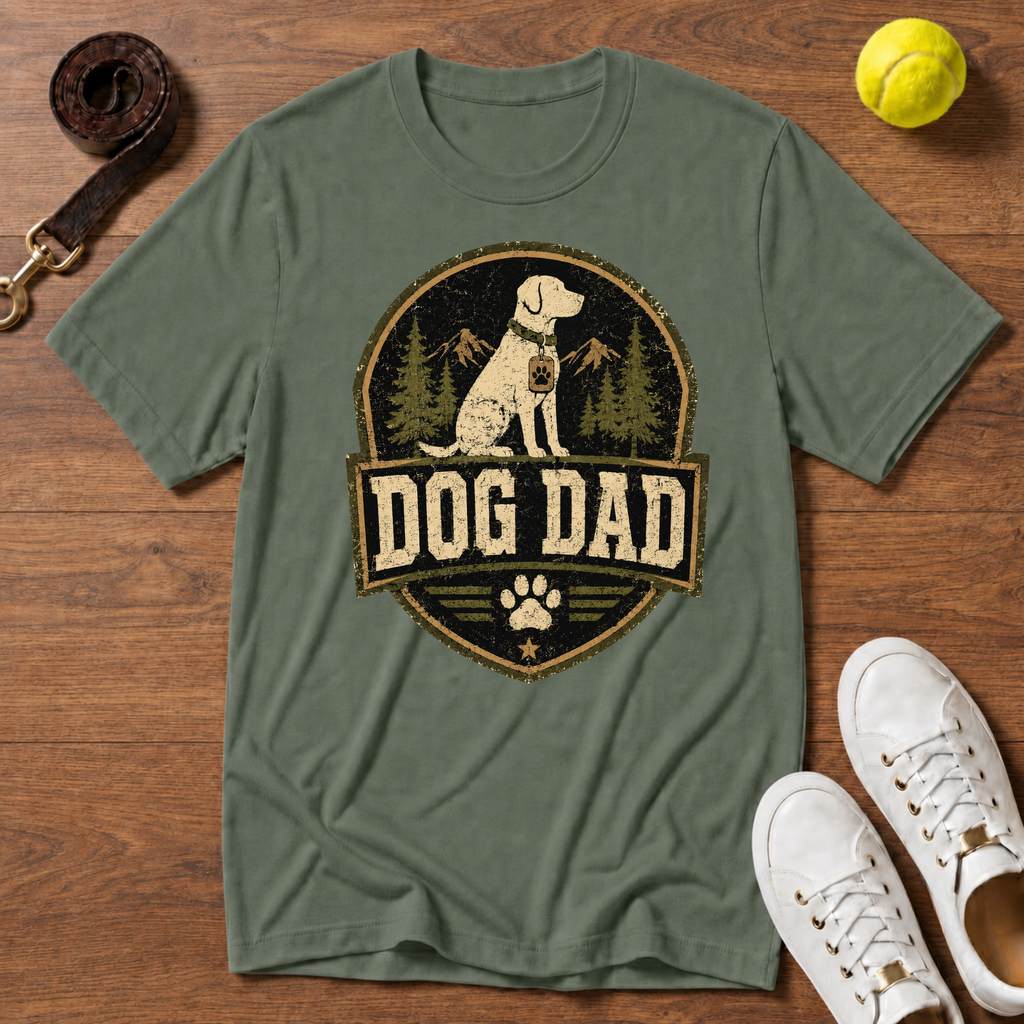 Dog Dad Gildan Softstyle Tee