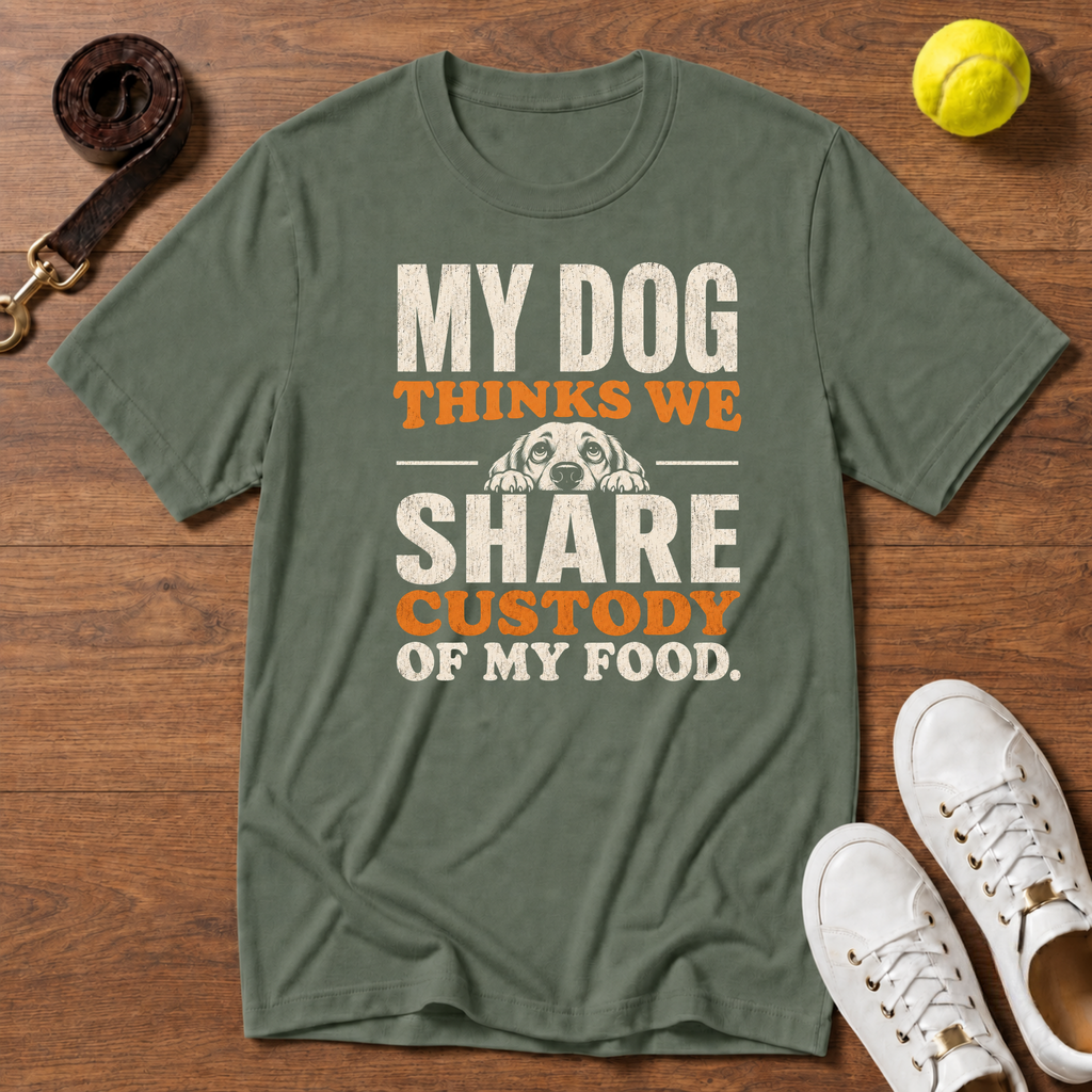 Custody of My Food T-Shirt – Gildan Softstyle