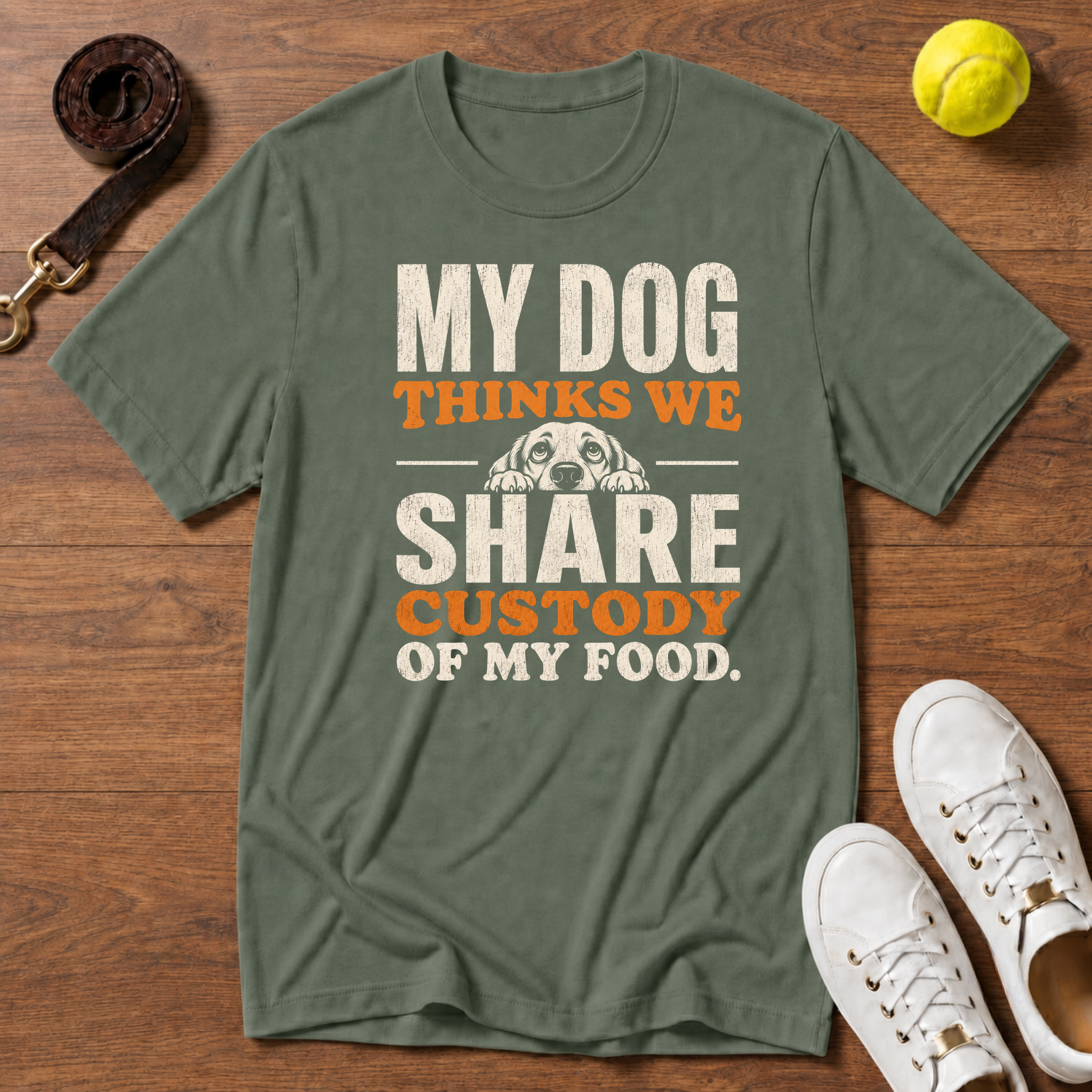 Custody of My Food T-Shirt – Gildan Softstyle
