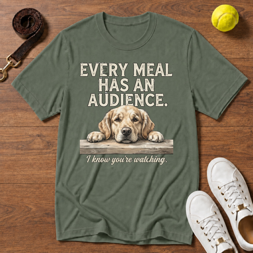 Audience Dog T-Shirt — Gildan Softstyle