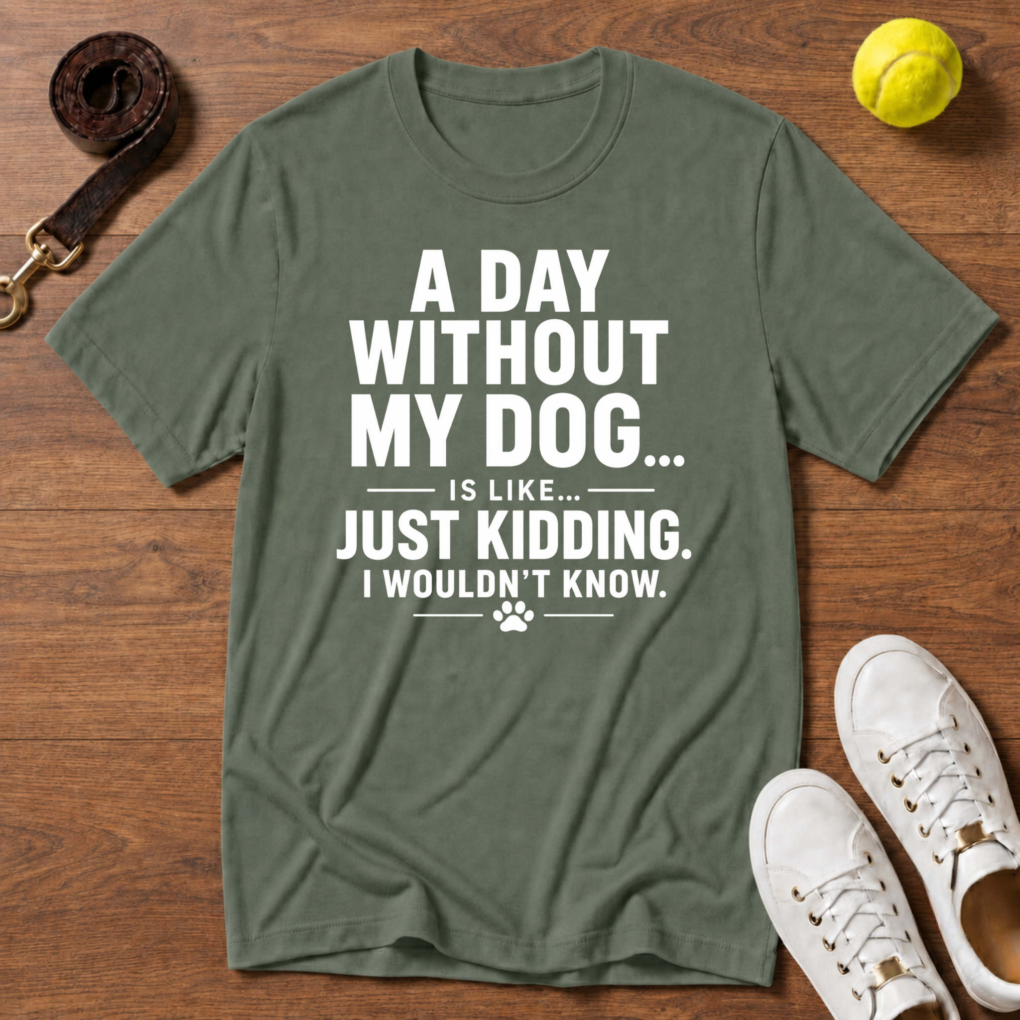 Without My Dog T-Shirt – Gildan Softstyle