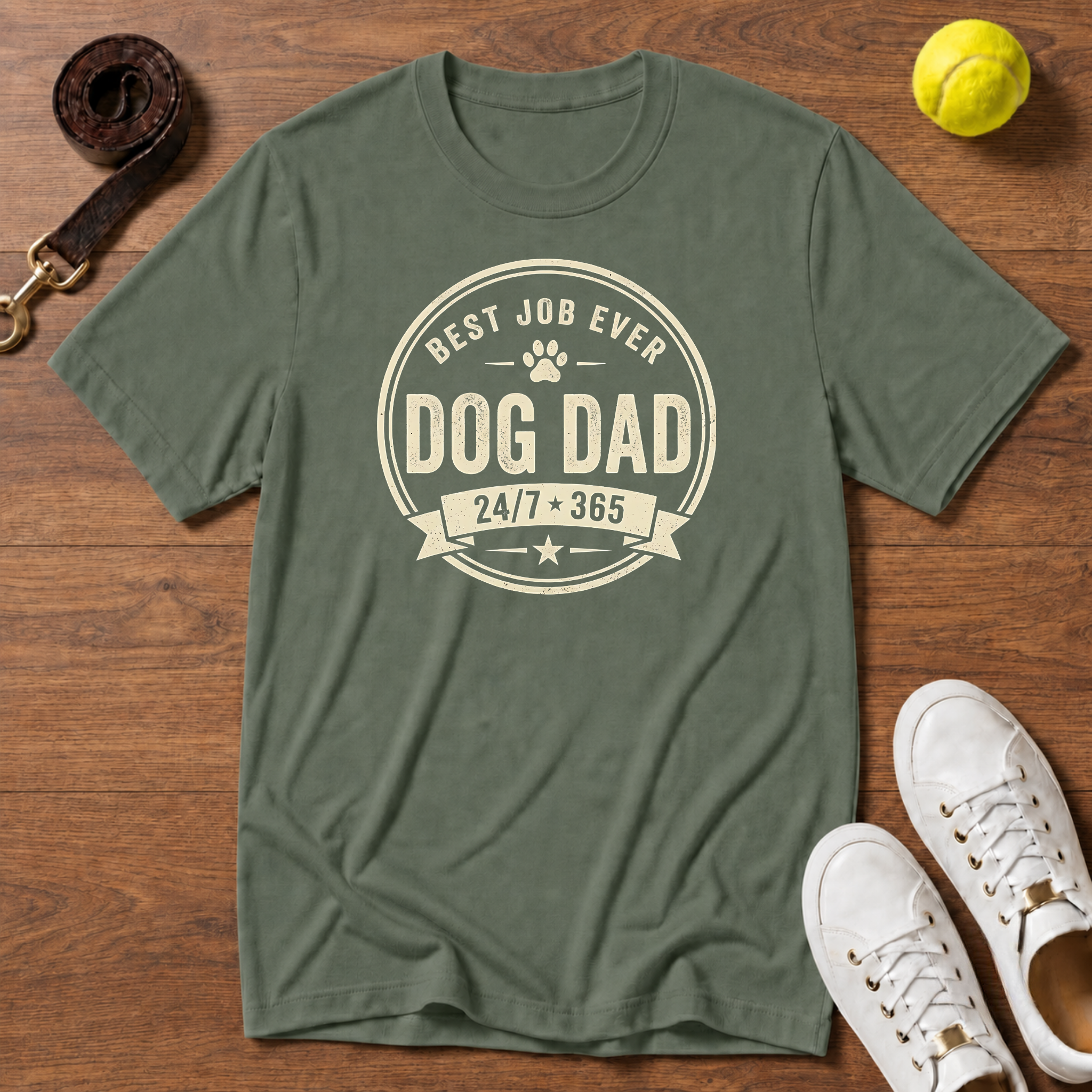 Proud Dog Dad T-Shirt – Gildan Softstyle