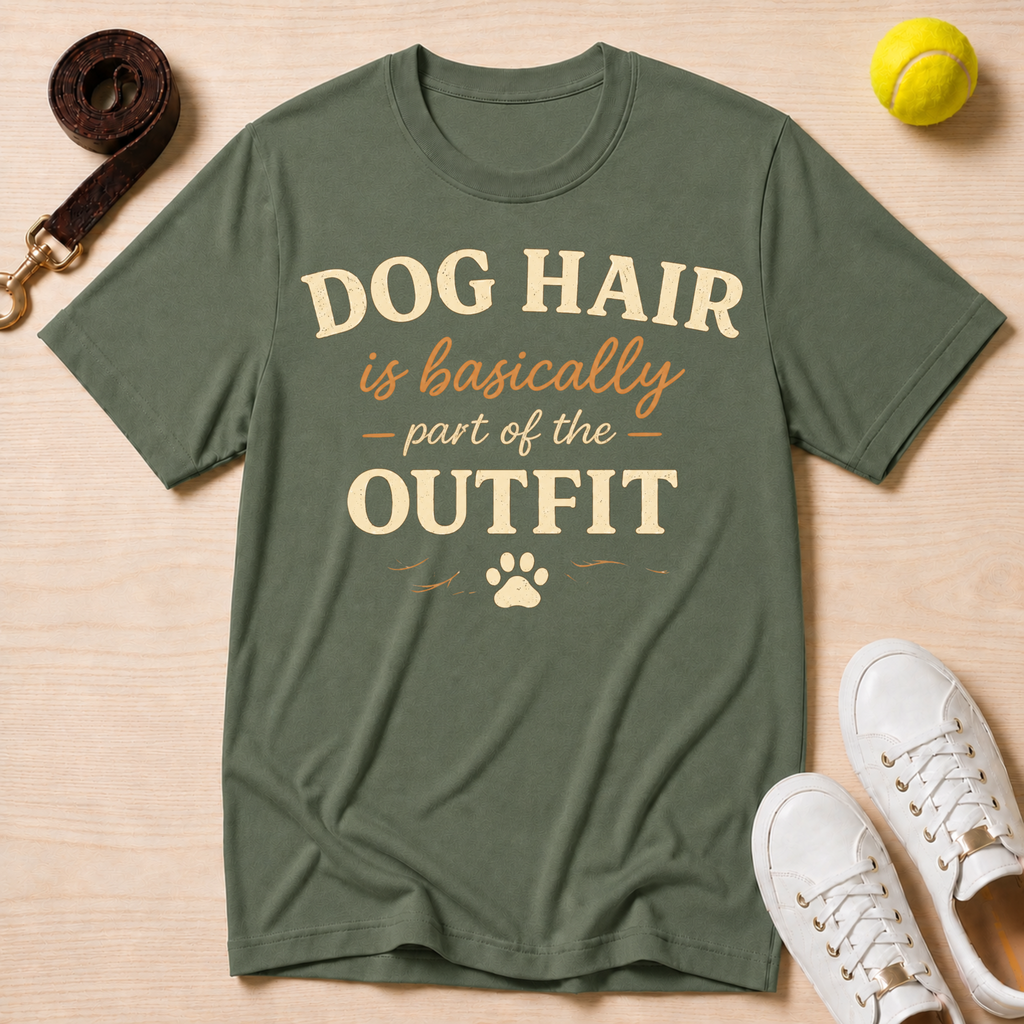 Dog Hair Is Basically Part Of The Outfit T-Shirt