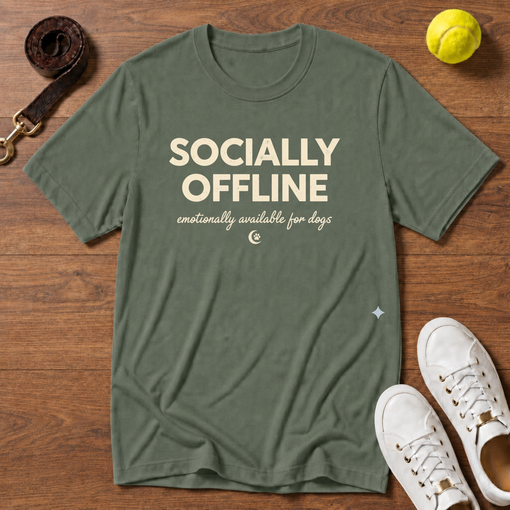 Socially Offline-Gildan Softstyle Tee