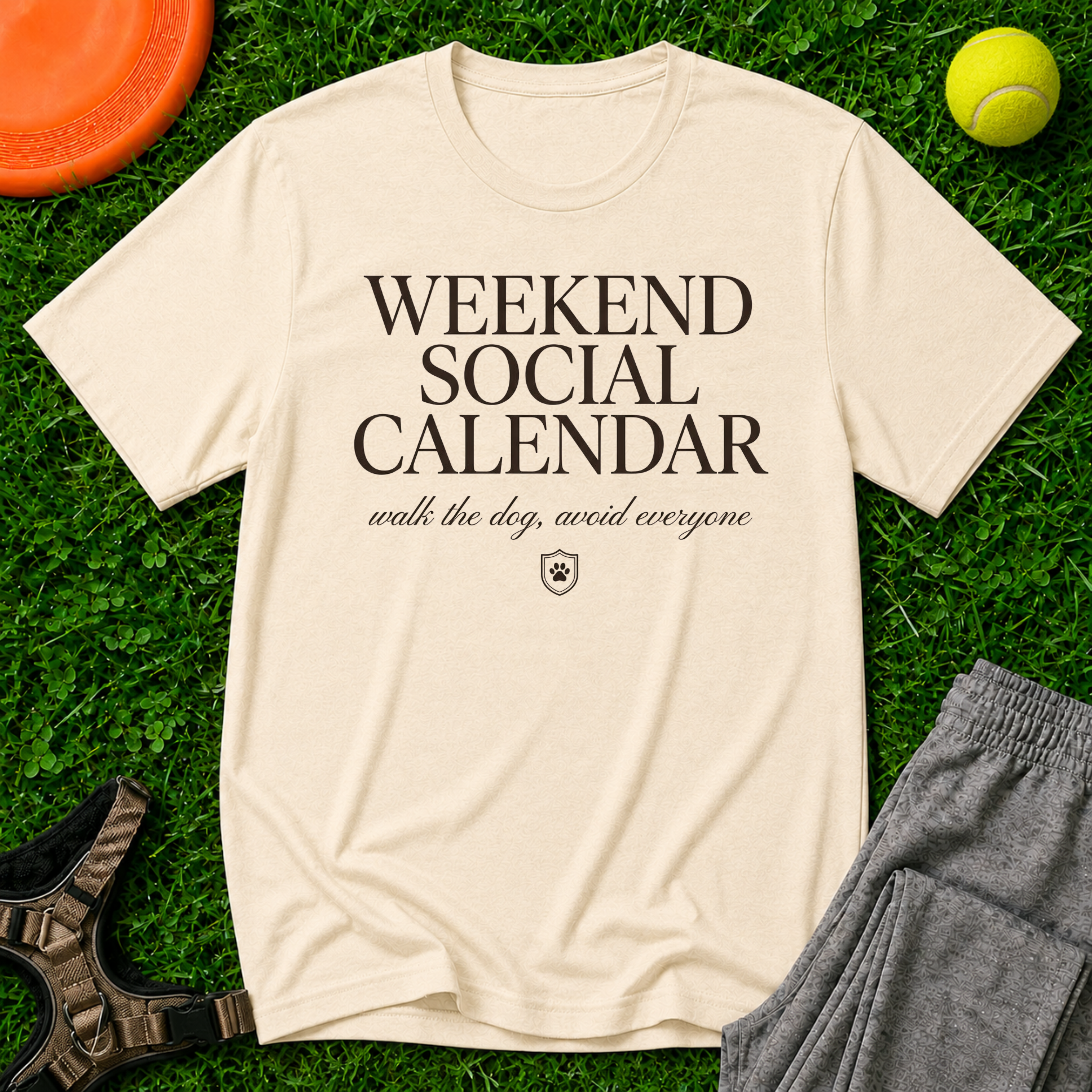 Weekend Social Calendar T-Shirt