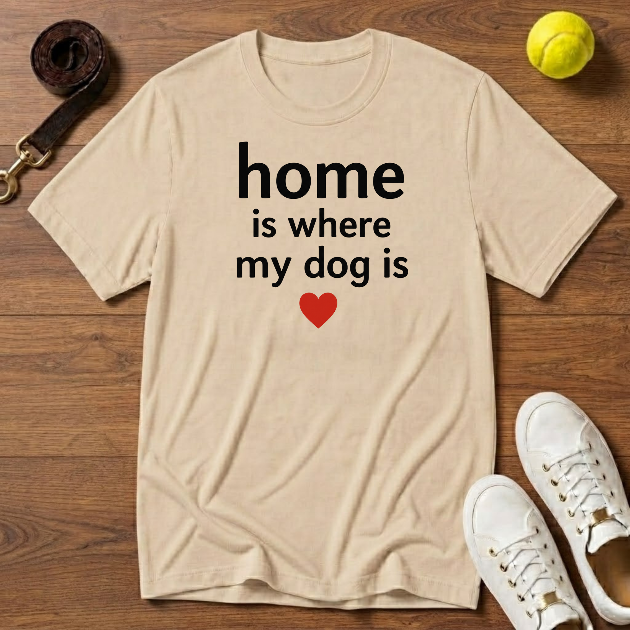 Where My Dog Is T-Shirt – Gildan Softstyle