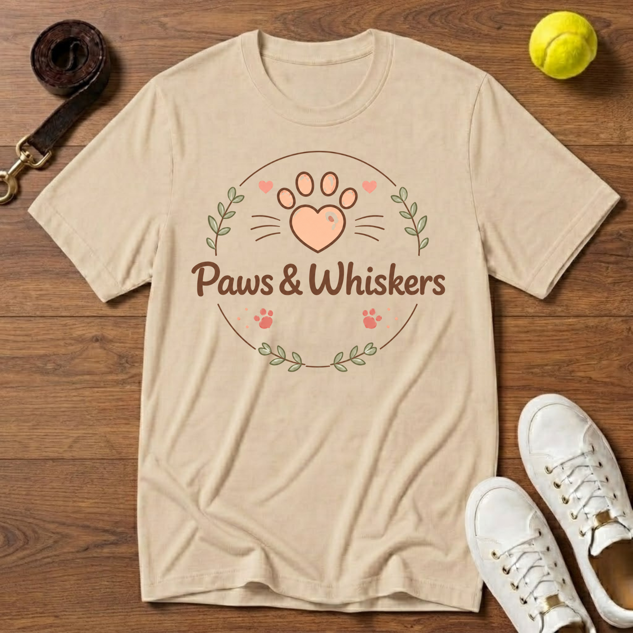Paws & Whiskers T-Shirt – Gildan Softstyle