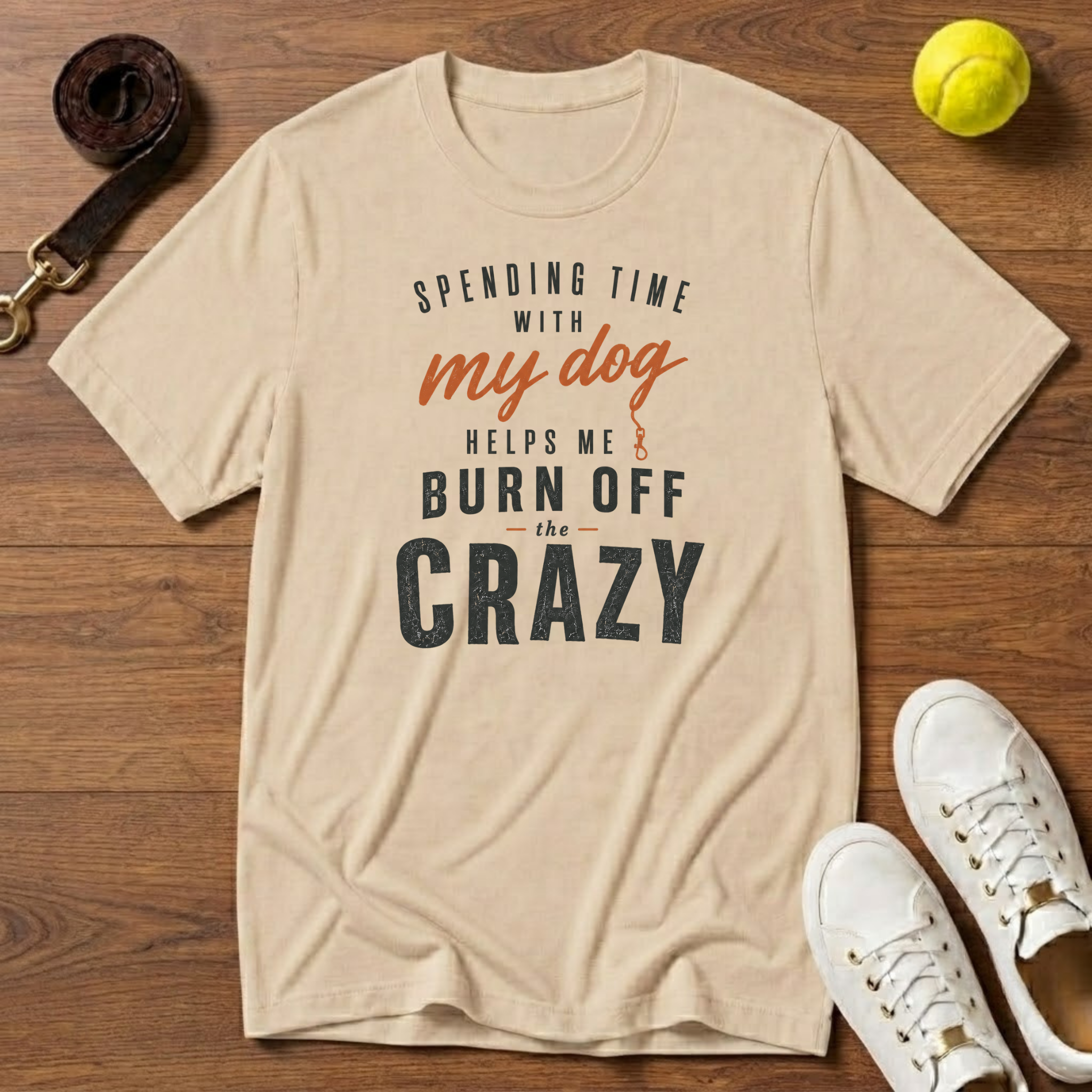 Burn Off The Crazy T-Shirt – Gildan Softstyle